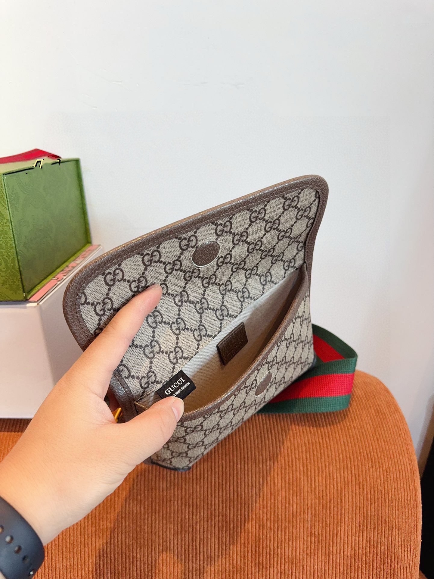 【GUCCI旗艦店】グッチ Dionysus Ophidia mini クロスボディバッグ-BRAND OFF