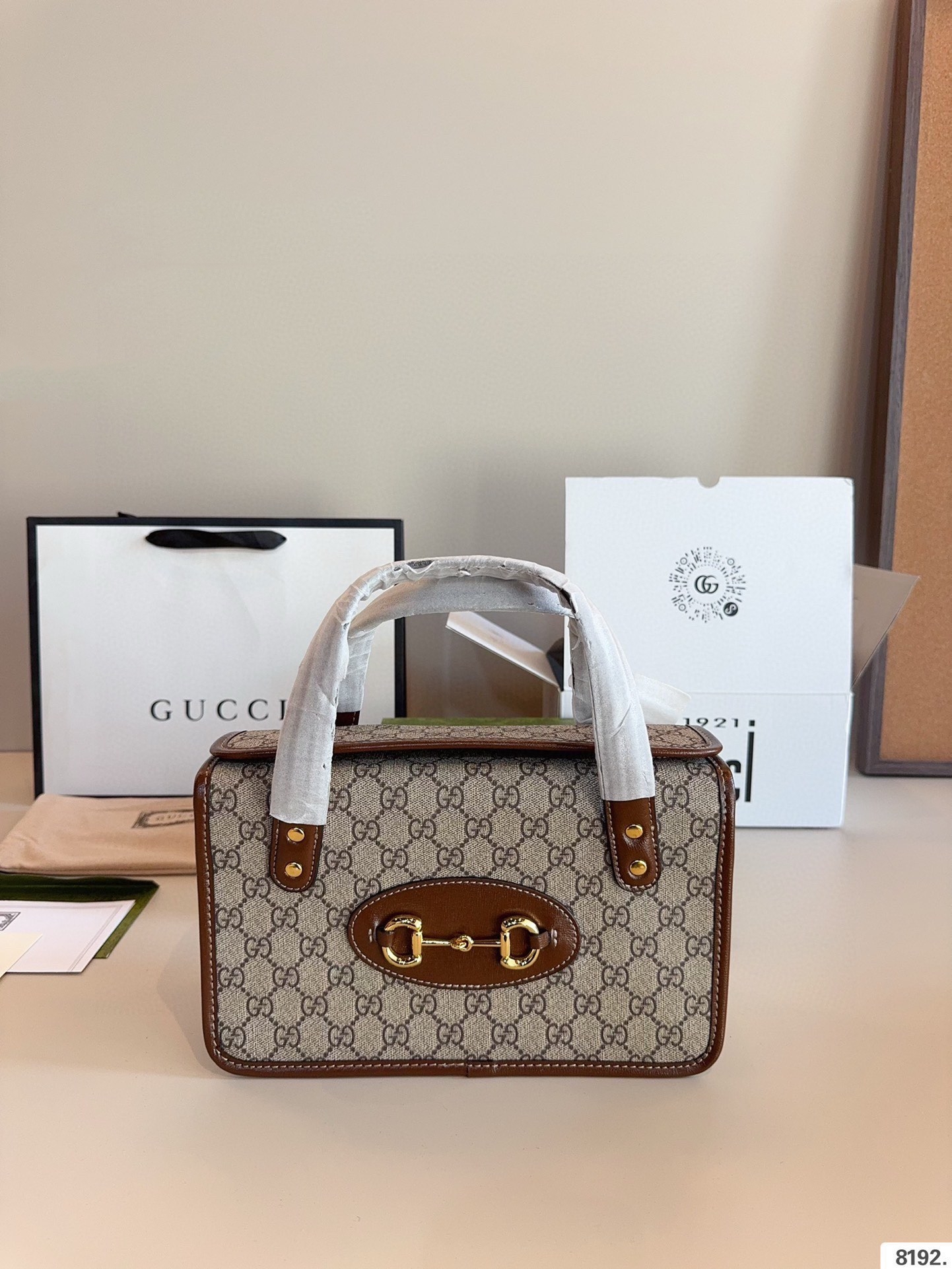【GUCCI公式旗艦店】グッチ 1955 ハンドバッグ ★超人気★完売確実の売れ筋★-BRAND OFF