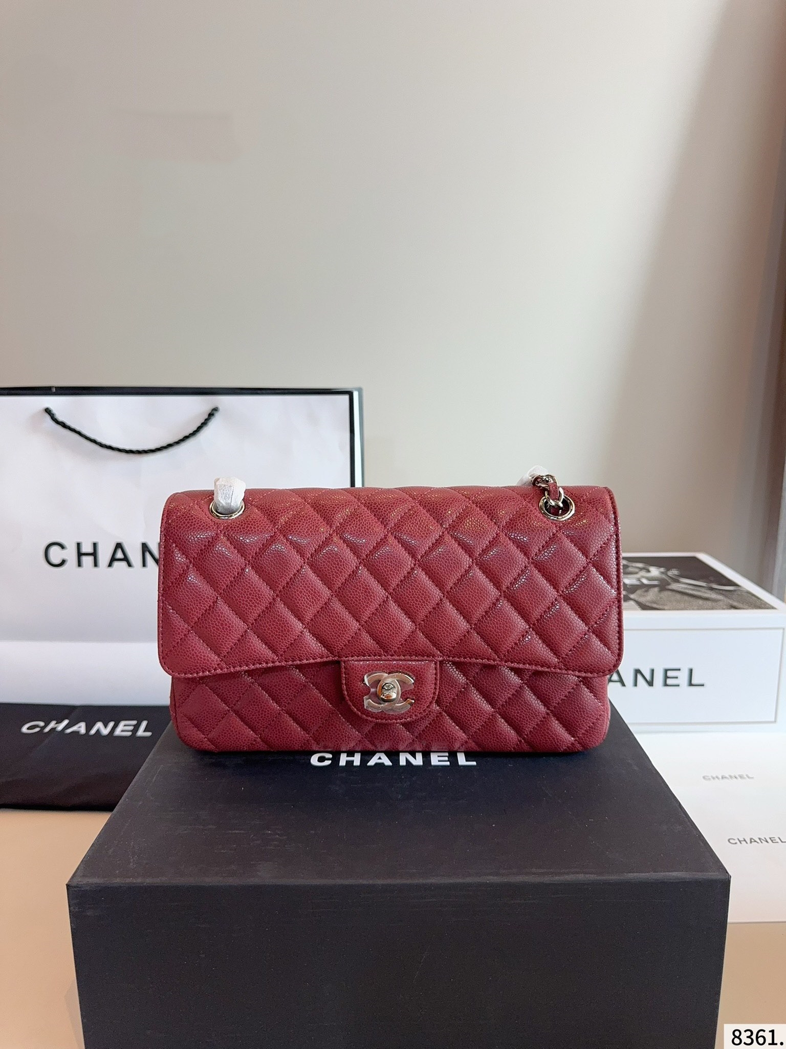 【CHANEL公式旗艦店】シャネル CF チェーンバッグ シルバー金具 8色-BRAND OFF