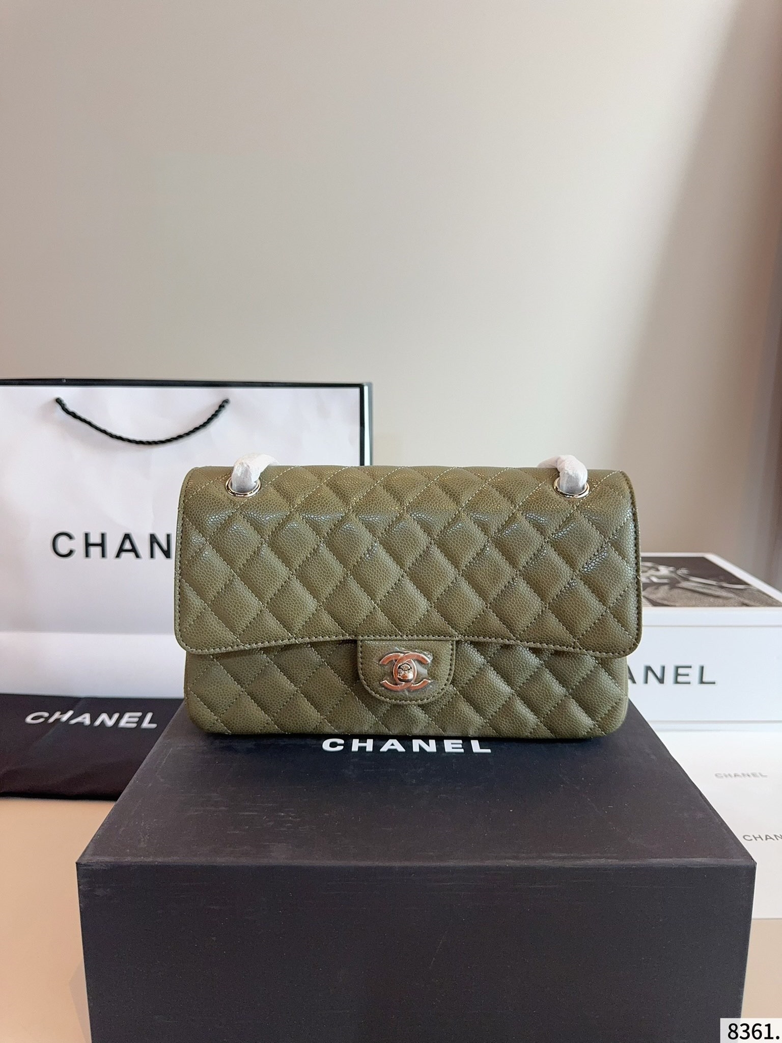 【CHANEL公式旗艦店】シャネル CF チェーンバッグ シルバー金具 8色-BRAND OFF