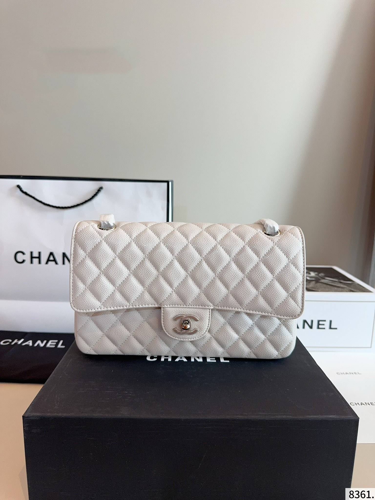 【CHANEL公式旗艦店】シャネル CF チェーンバッグ シルバー金具 8色-BRAND OFF