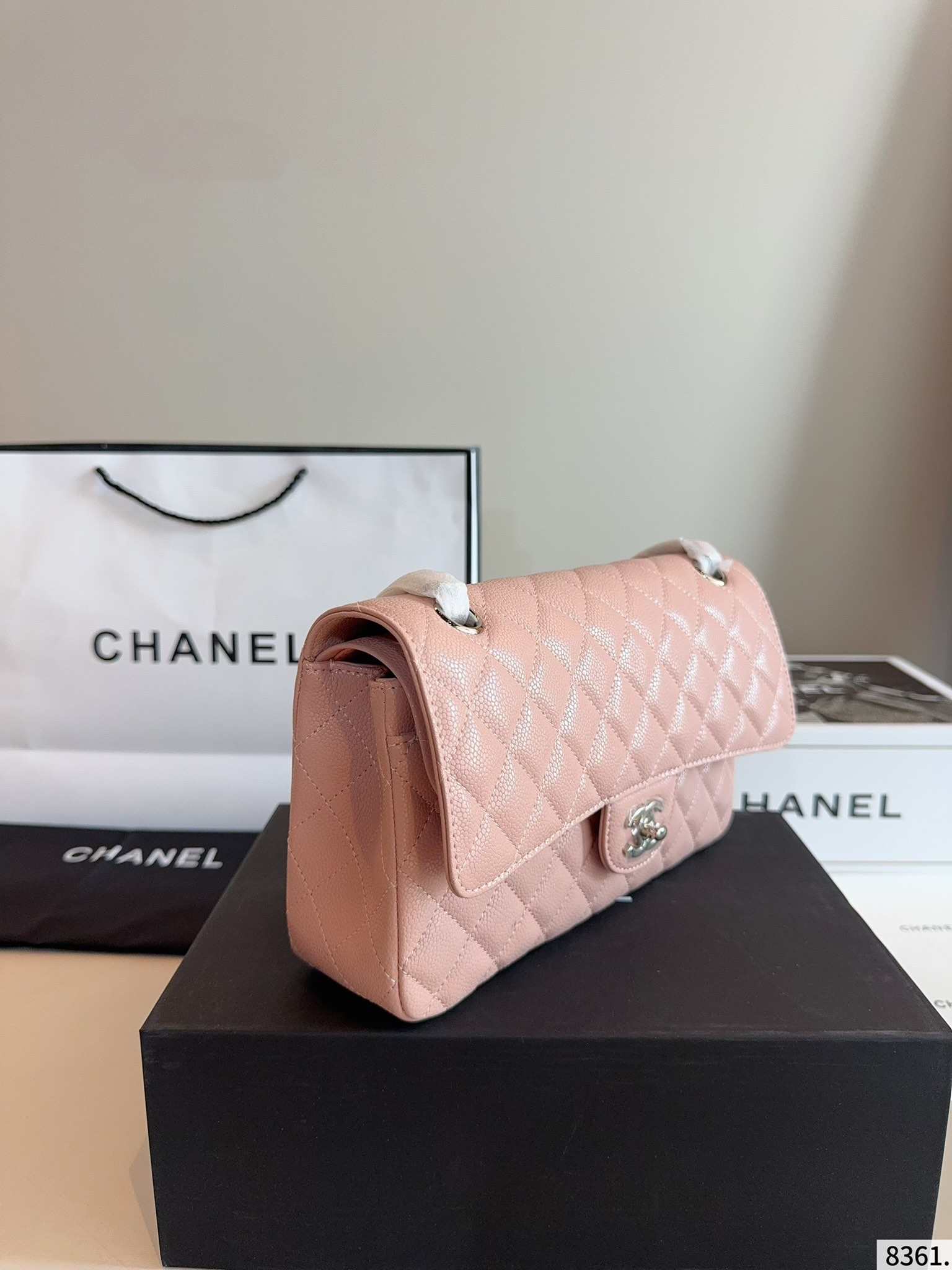 【CHANEL公式旗艦店】シャネル CF チェーンバッグ シルバー金具 8色-BRAND OFF