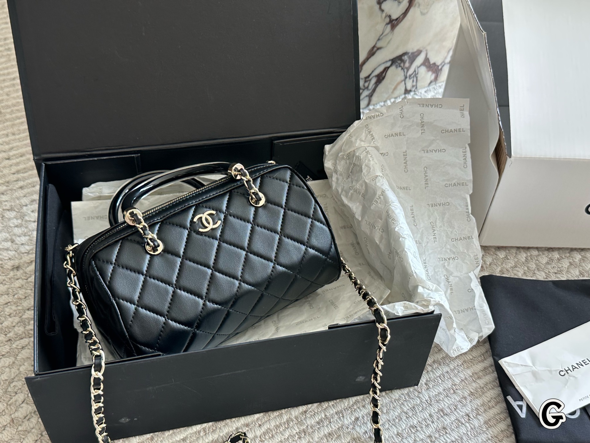 【CHANEL公式旗艦店】シャネル 25P ボウリングバッグ-BRAND OFF