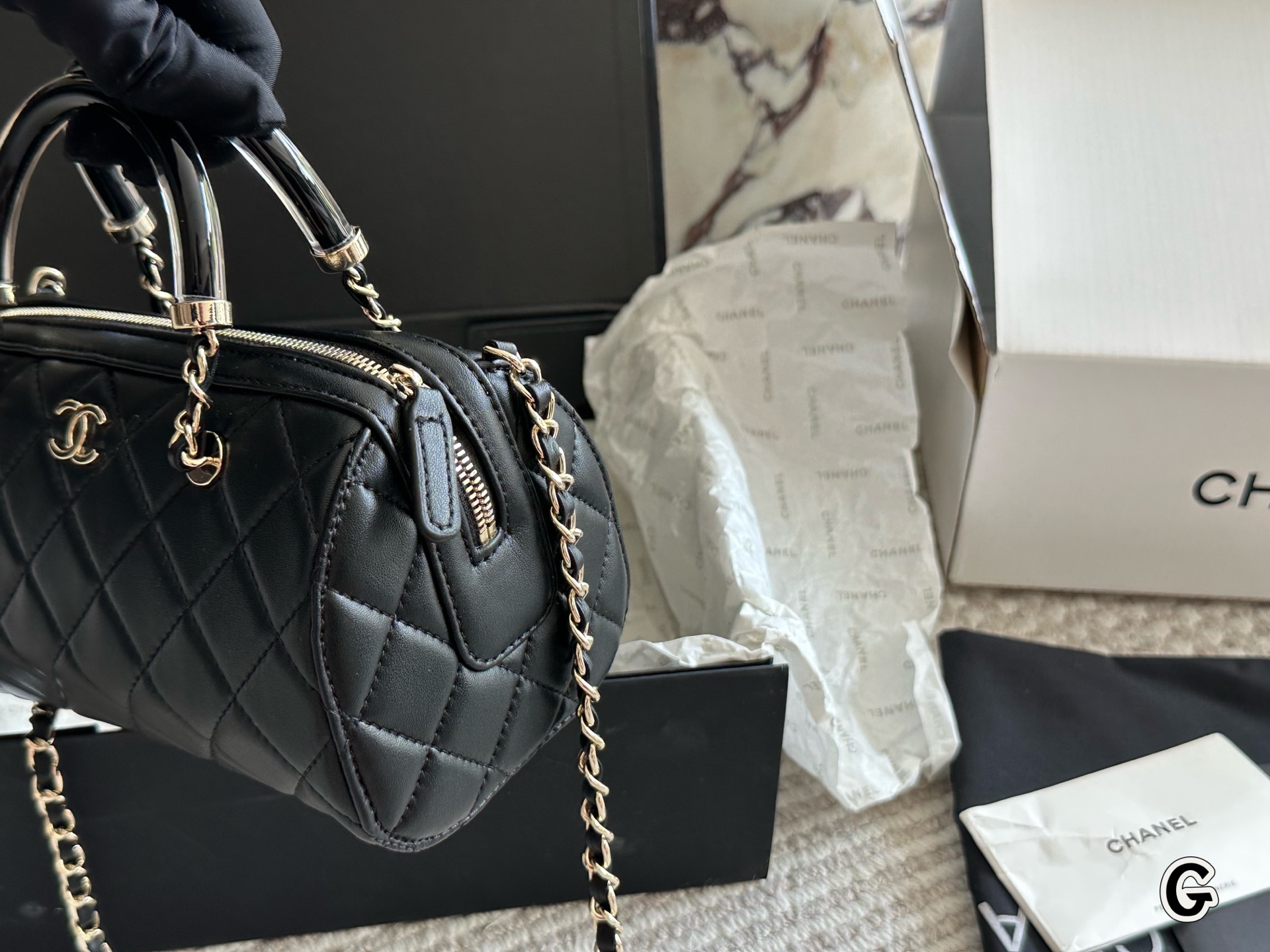 【CHANEL公式旗艦店】シャネル 25P ボウリングバッグ-BRAND OFF