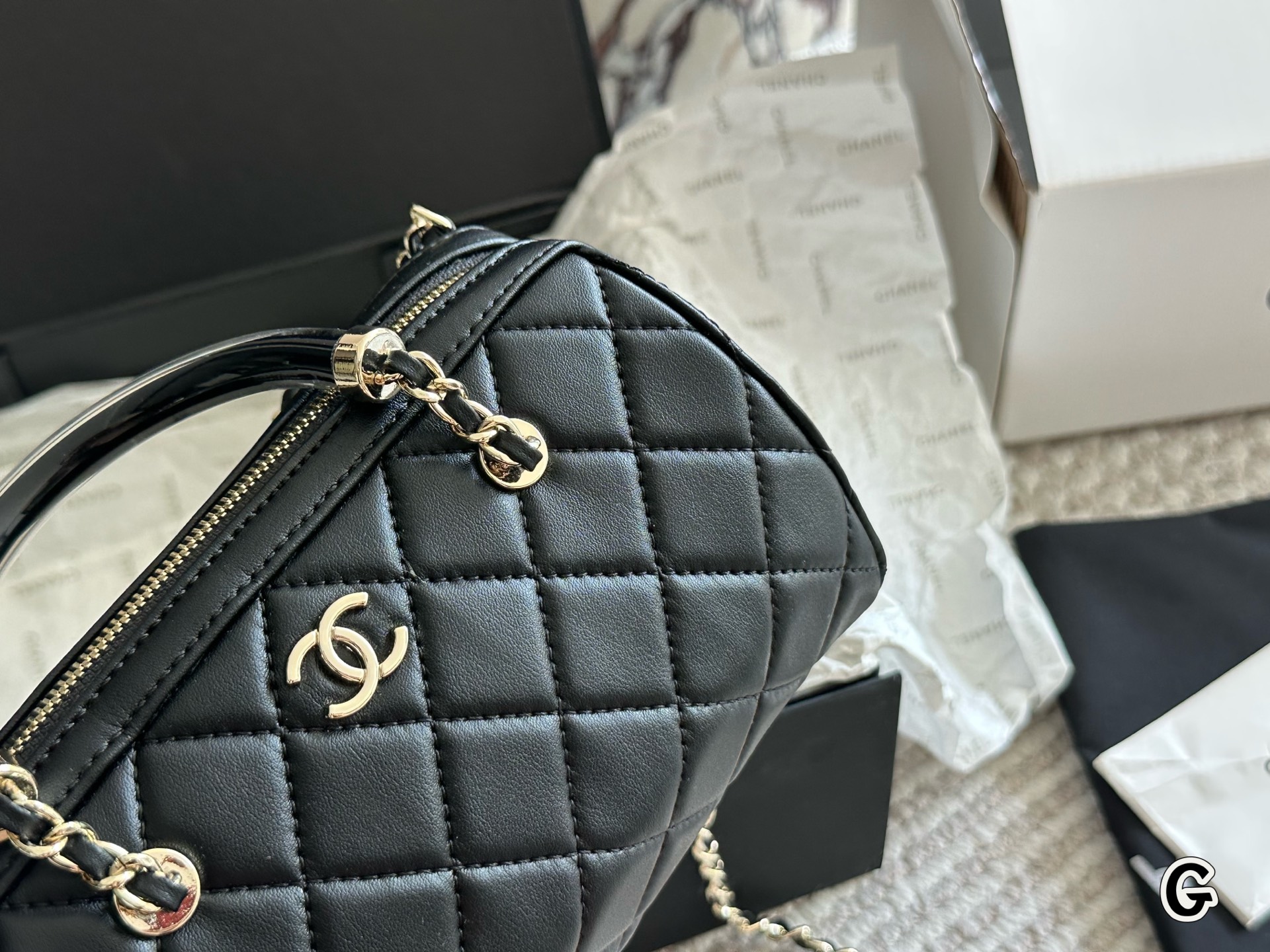 【CHANEL公式旗艦店】シャネル 25P ボウリングバッグ-BRAND OFF