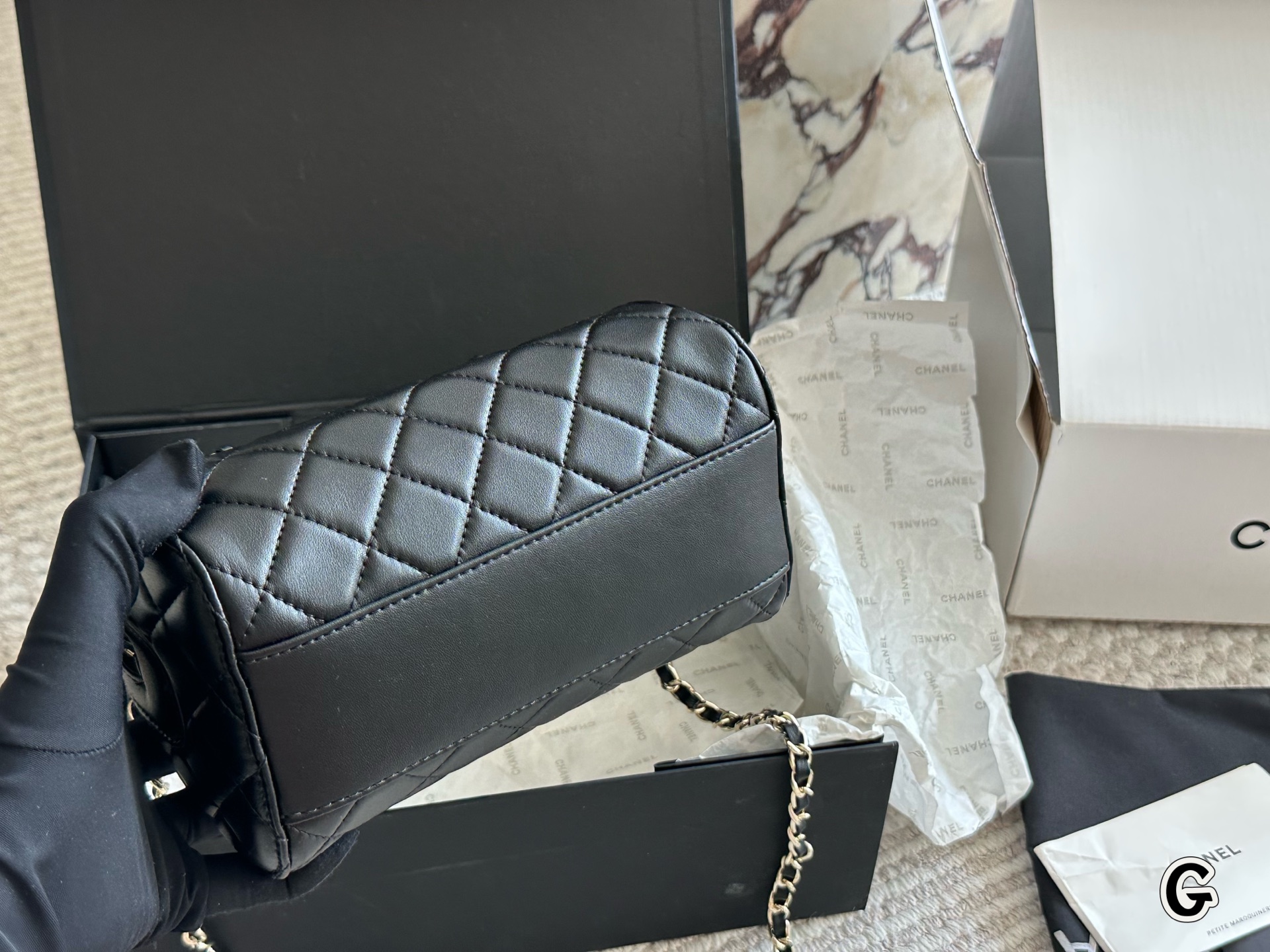 【CHANEL公式旗艦店】シャネル 25P ボウリングバッグ-BRAND OFF