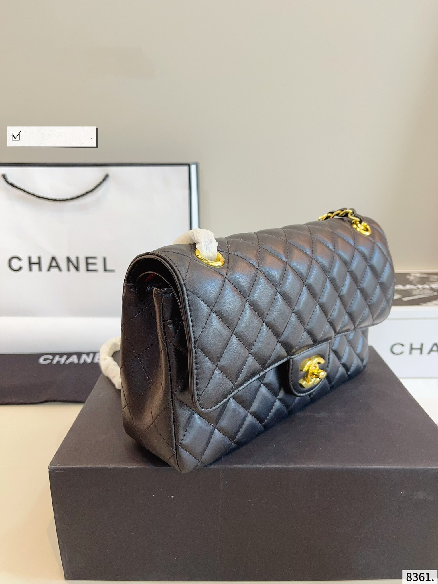 【CHANEL公式旗艦店】シャネル CF チェーンバッグ ゴールド金具 8色-BRAND OFF
