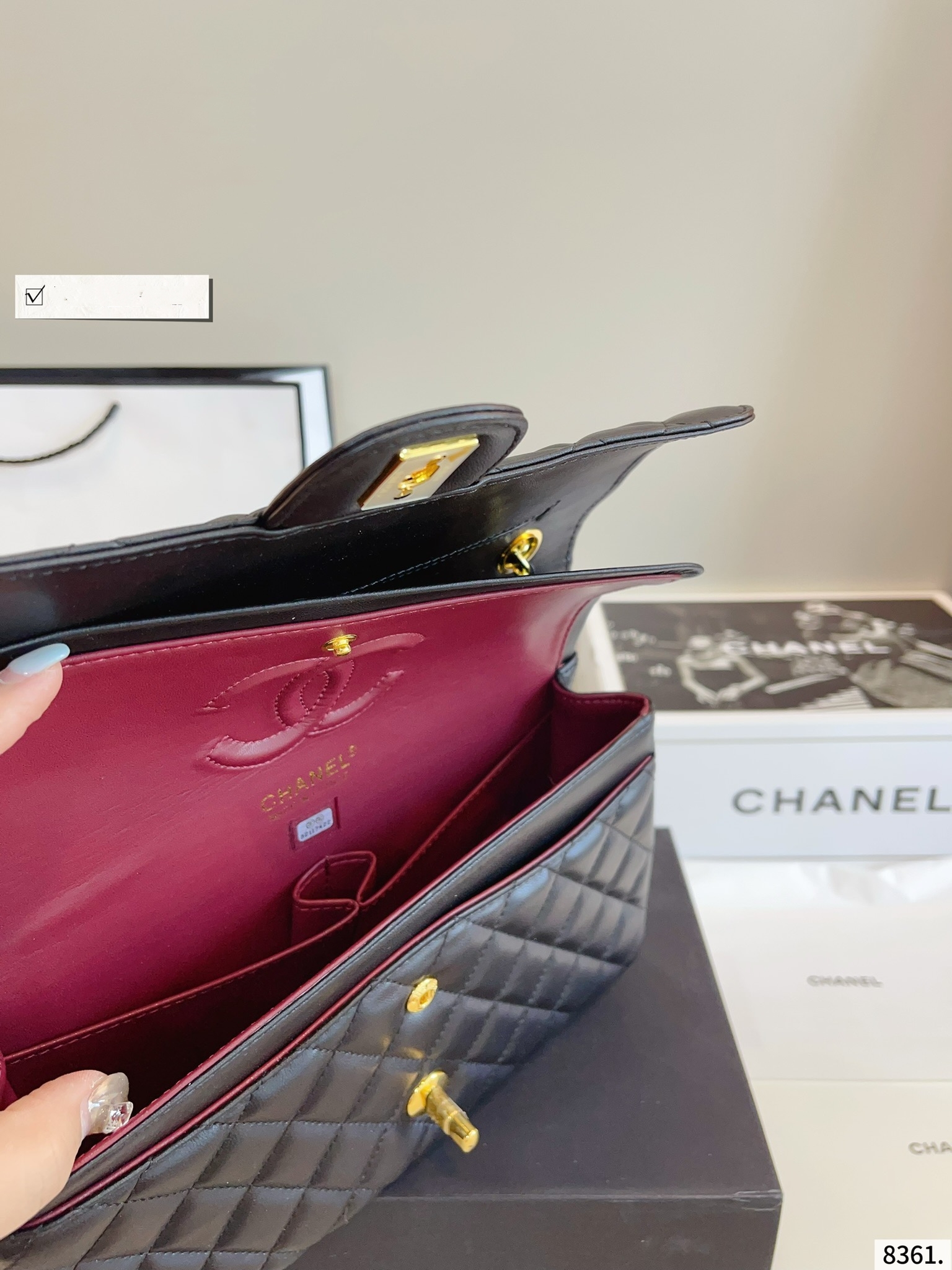 【CHANEL公式旗艦店】シャネル CF チェーンバッグ ゴールド金具 8色-BRAND OFF