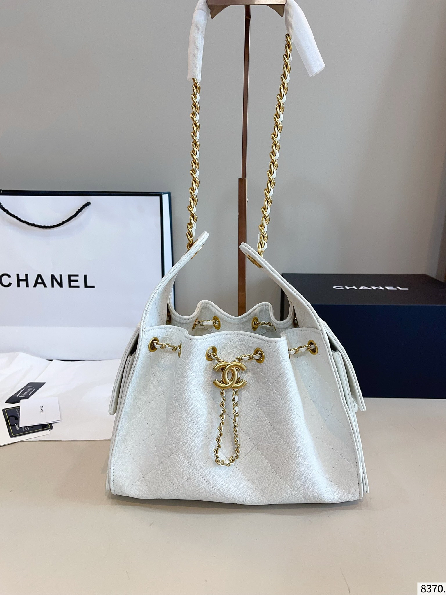 【CHANEL旗艦店】シャネル HOBO ショルダーバッグ-BRAND OFF