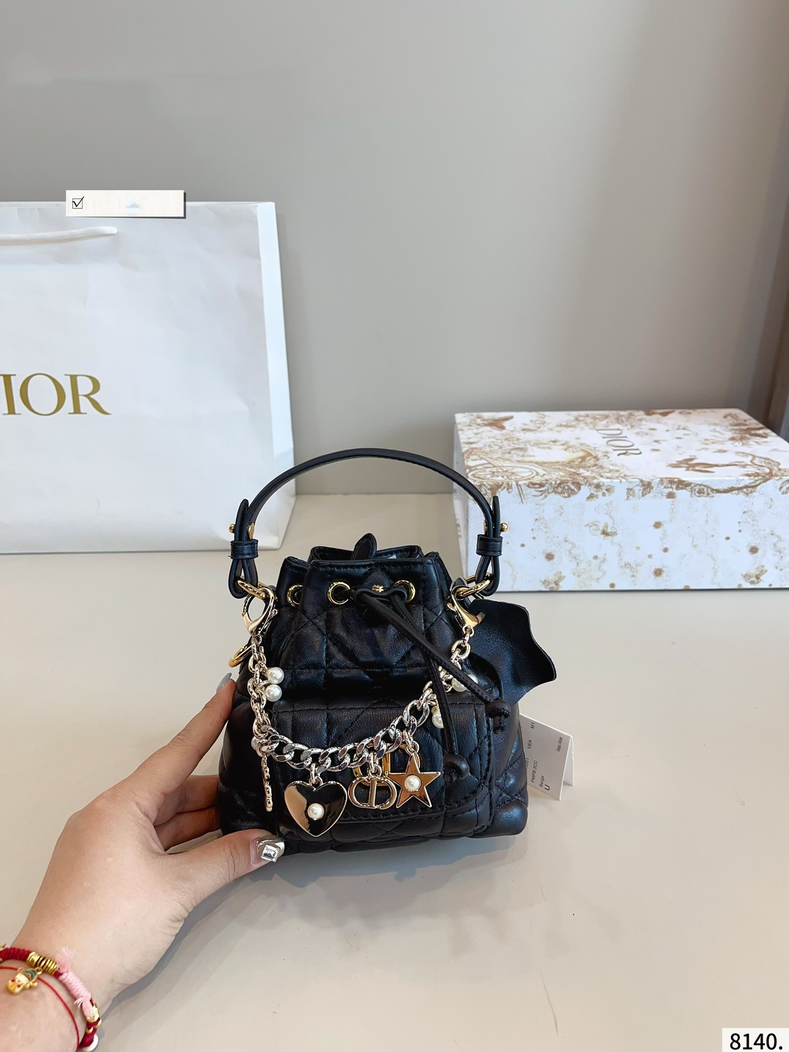 【DIOR公式旗艦店】ディオール caro 新しいバケツバッグ-BRAND OFF