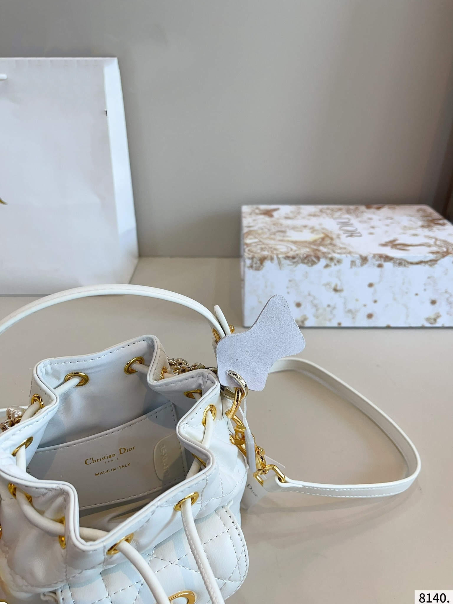 【DIOR公式旗艦店】ディオール caro 新しいバケツバッグ-BRAND OFF