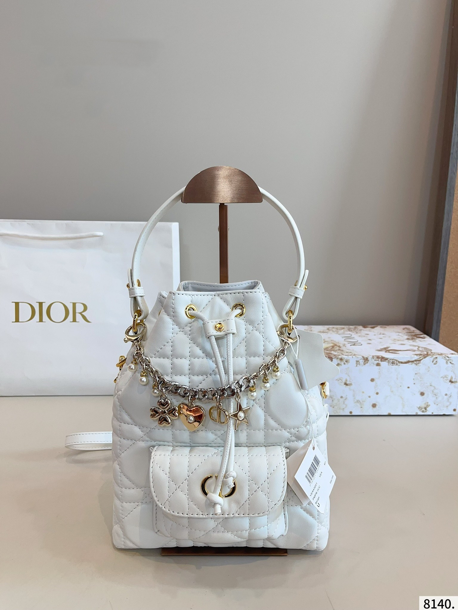 【DIOR公式旗艦店】ディオール caro 新しいバケツバッグ-BRAND OFF