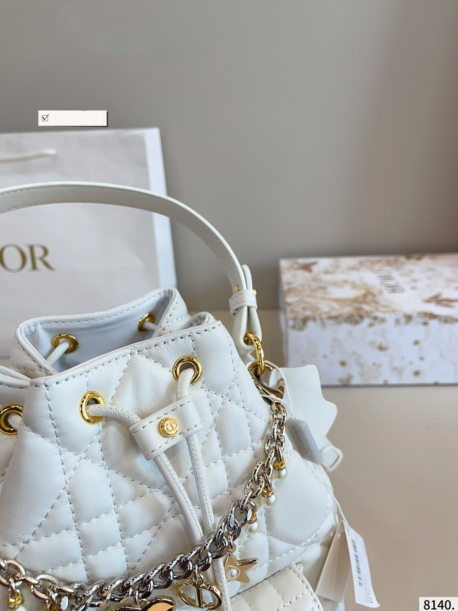 【DIOR公式旗艦店】ディオール caro 新しいバケツバッグ-BRAND OFF