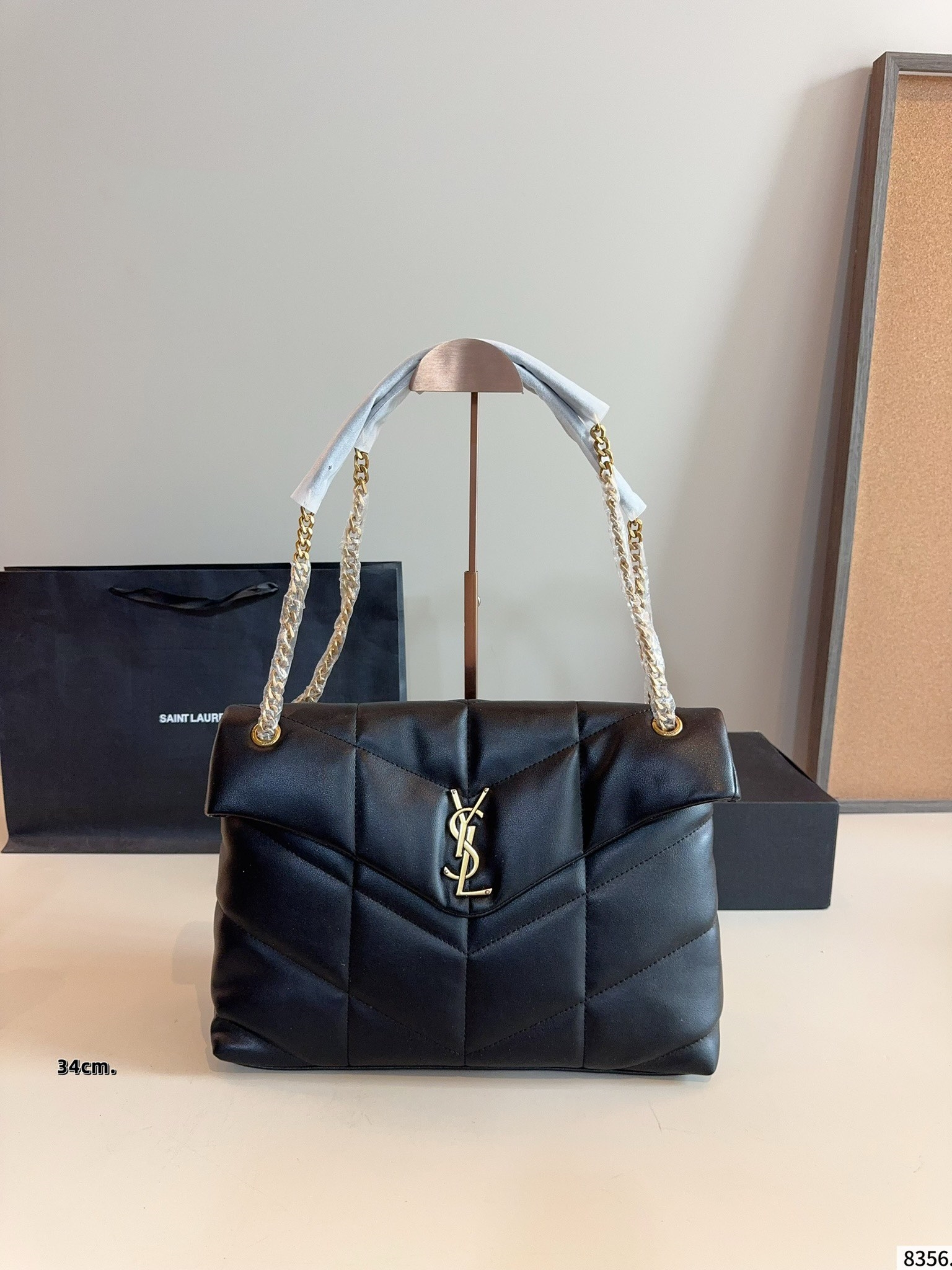 【SAINT LAURENT旗艦店】サンローラン LouLou Puffer ショルダーバッグ-BRAND OFF