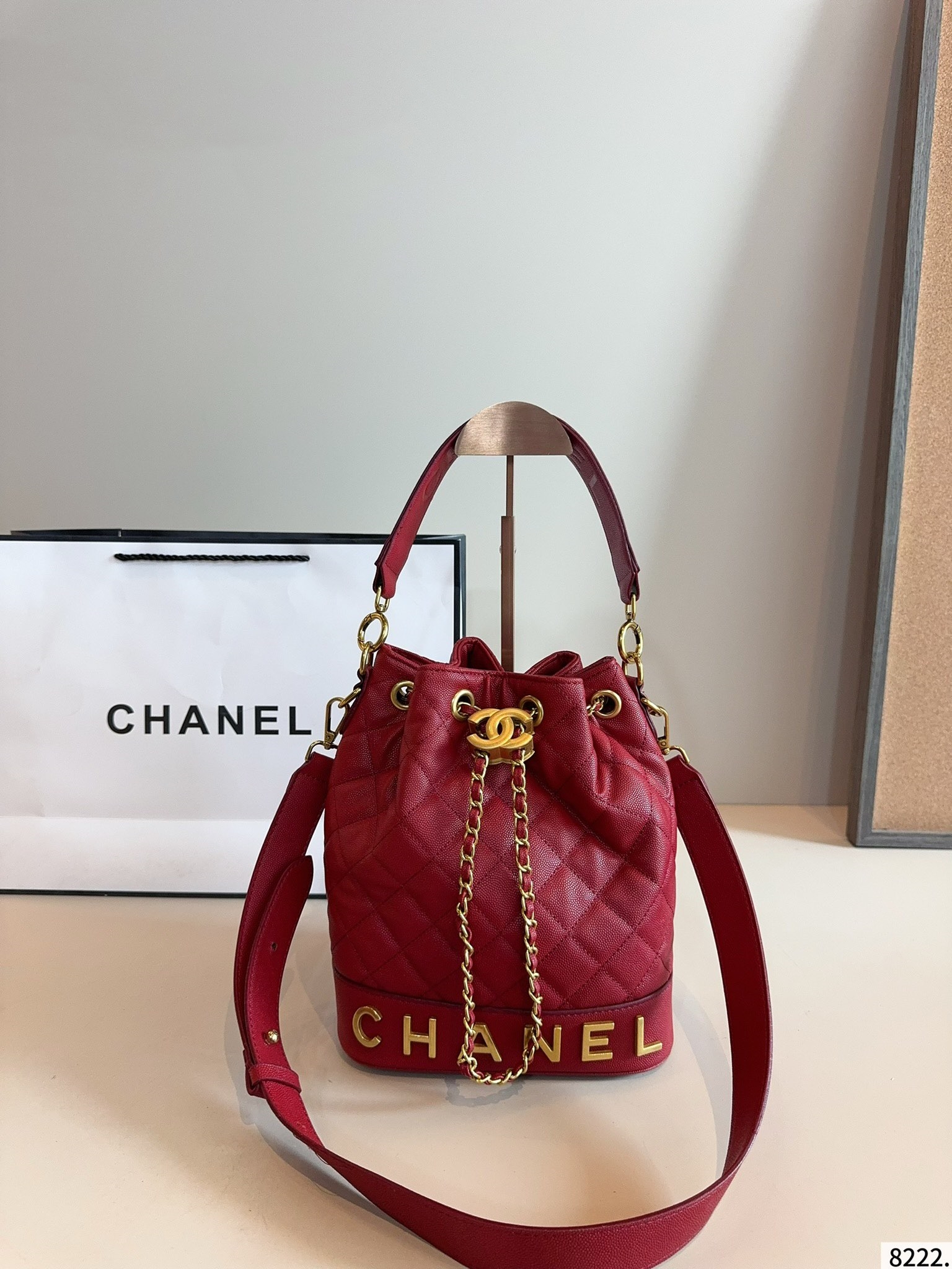 【CHANEL旗艦店】シャネル ★大人気 バケットバッグ ショルダーバッグ-BRAND OFF