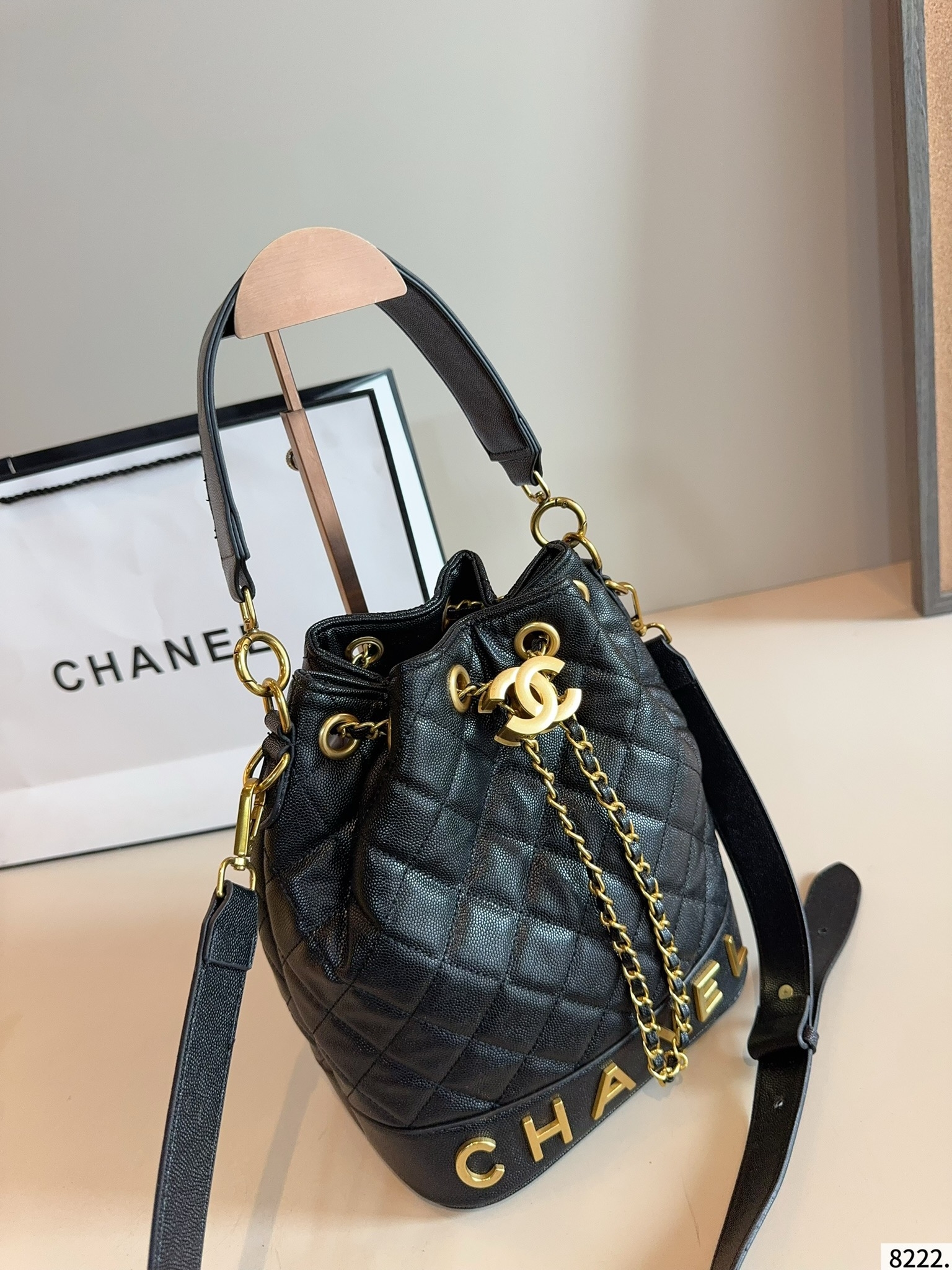 【CHANEL旗艦店】シャネル ★大人気 バケットバッグ ショルダーバッグ-BRAND OFF