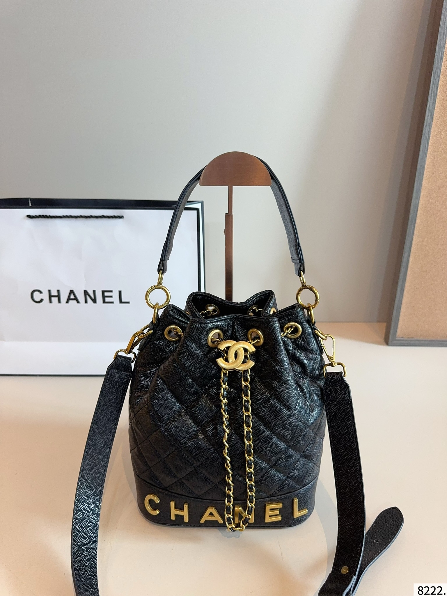 【CHANEL旗艦店】シャネル ★大人気 バケットバッグ ショルダーバッグ-BRAND OFF
