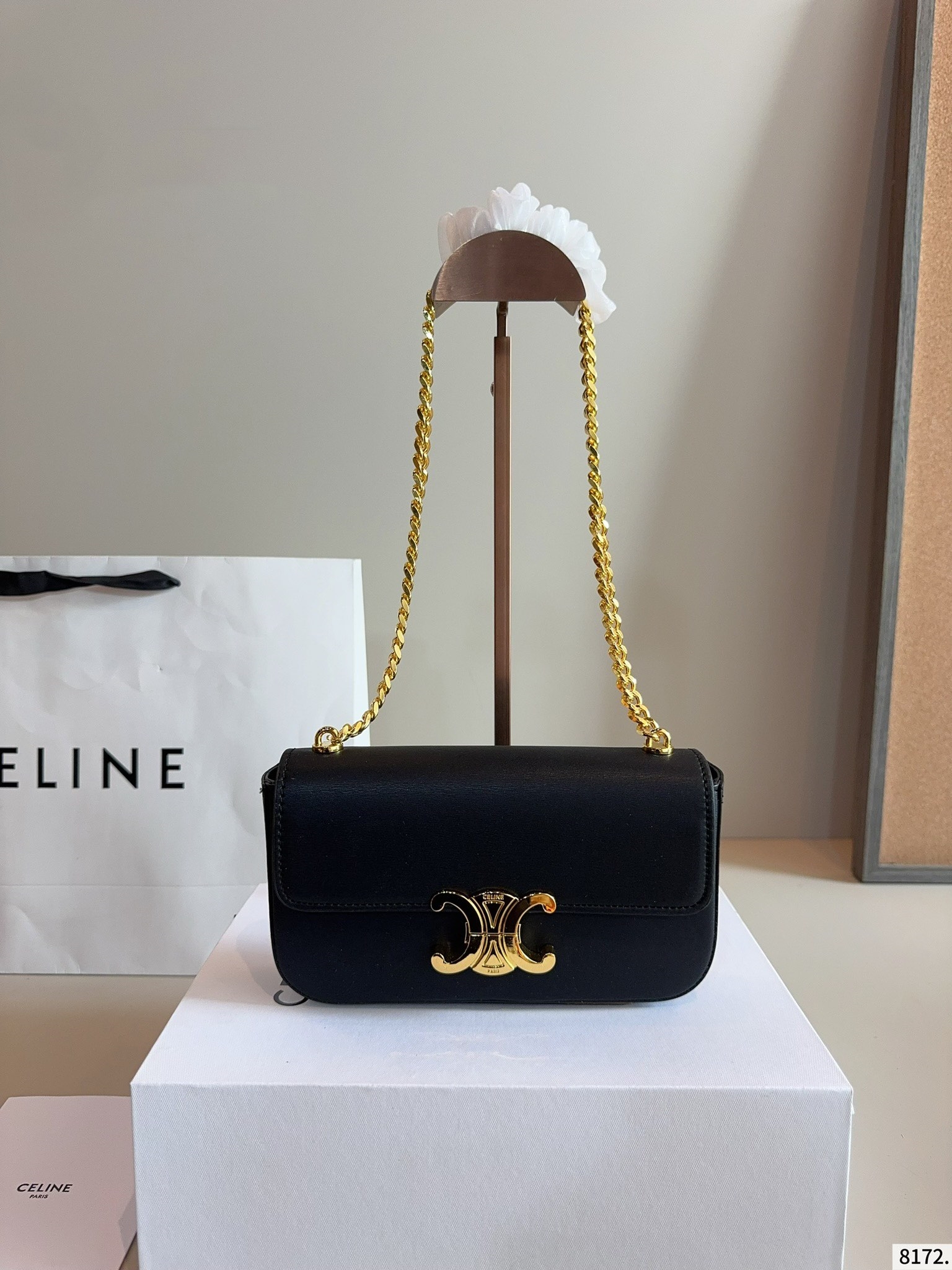 【CELINE公式旗艦店】セリーヌ 凱旋門 ショルダーバッグ-BRAND OFF