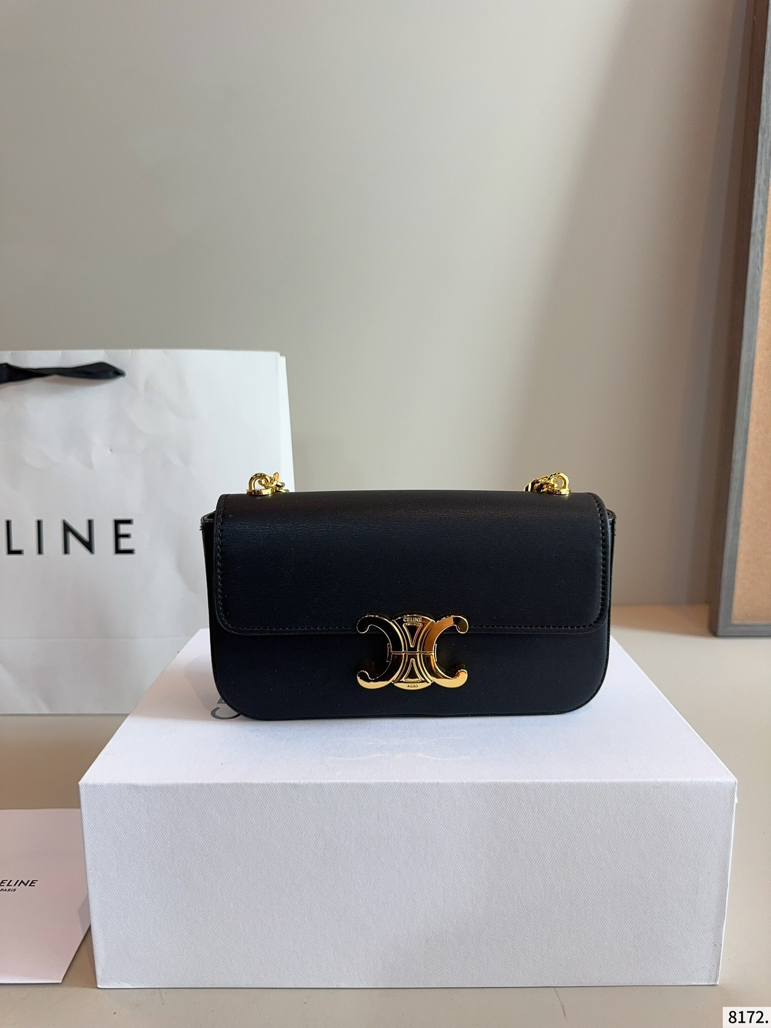 【CELINE公式旗艦店】セリーヌ 凱旋門 ショルダーバッグ-BRAND OFF