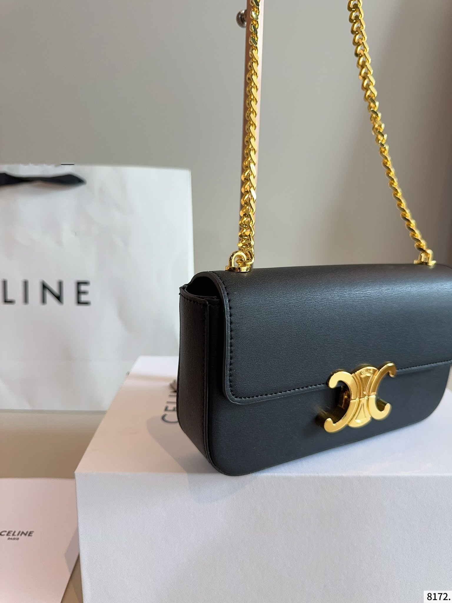 【CELINE公式旗艦店】セリーヌ 凱旋門 ショルダーバッグ-BRAND OFF