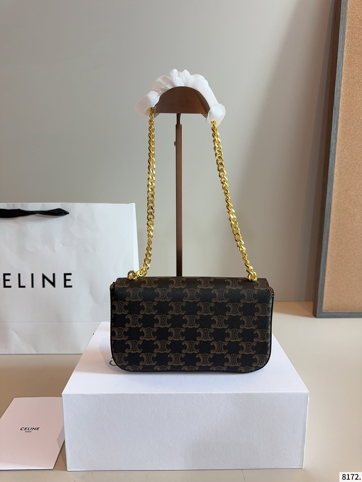 【CELINE公式旗艦店】セリーヌ 凱旋門 ショルダーバッグ-BRAND OFF