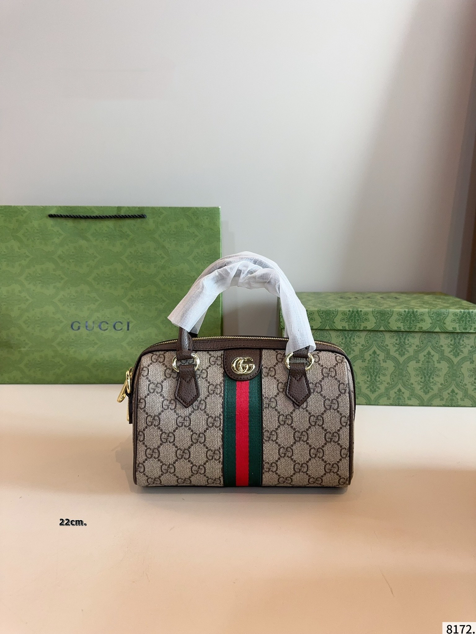 【GUCCI公式旗艦店】グッチ ★大人気 ボストンバッグ-BRAND OFF