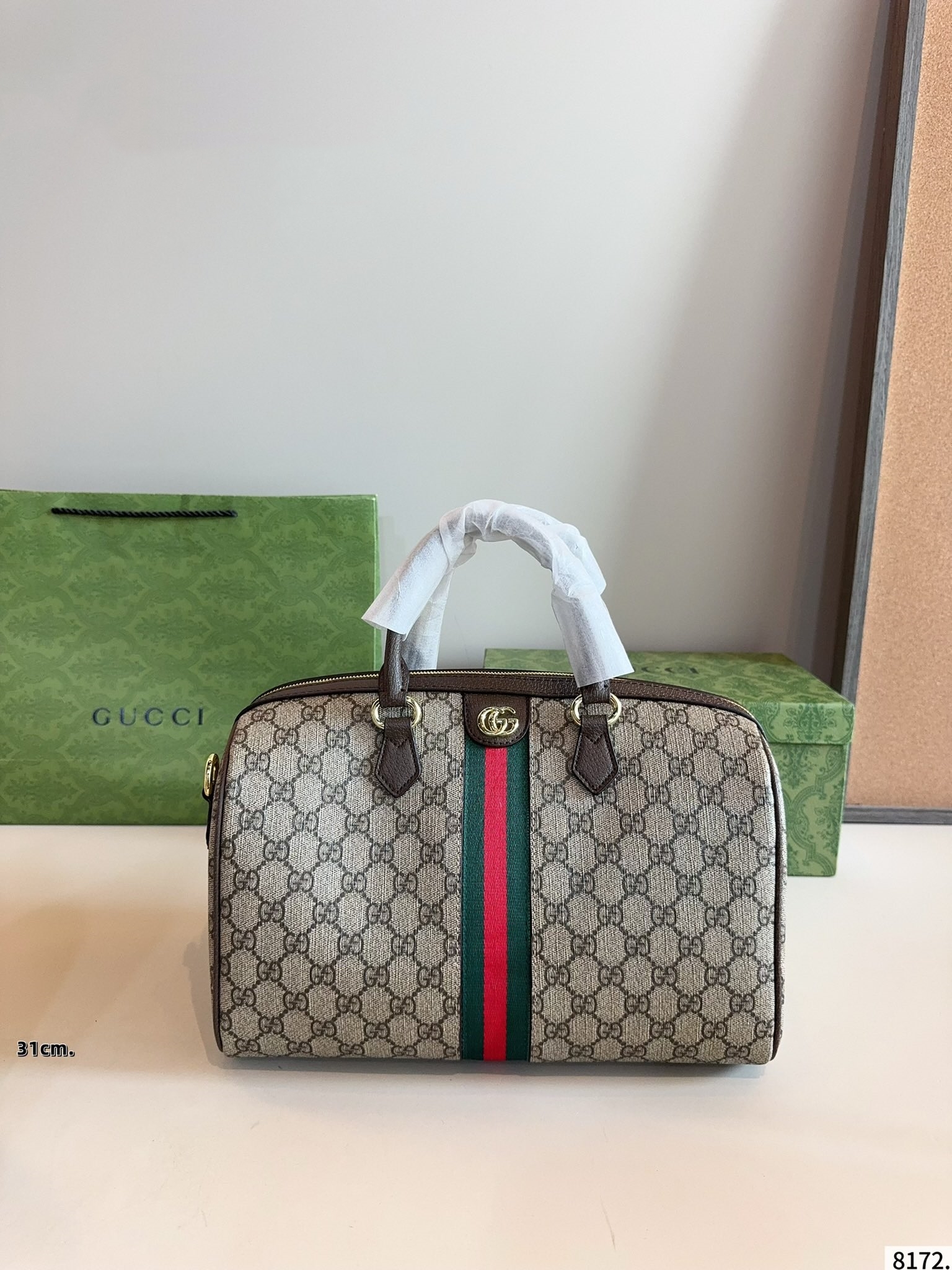 【GUCCI公式旗艦店】グッチ ★大人気 ボストンバッグ-BRAND OFF