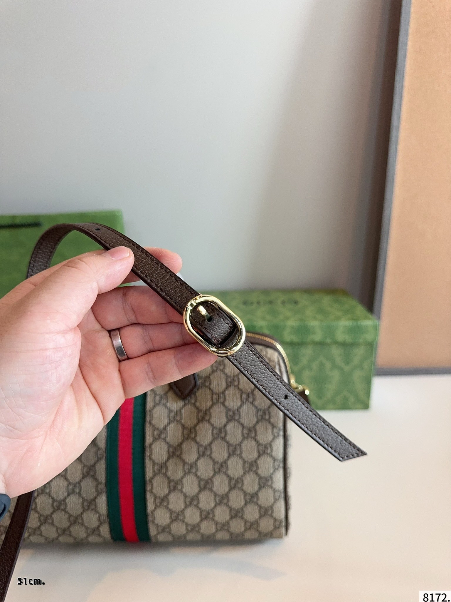 【GUCCI公式旗艦店】グッチ ★大人気 ボストンバッグ-BRAND OFF