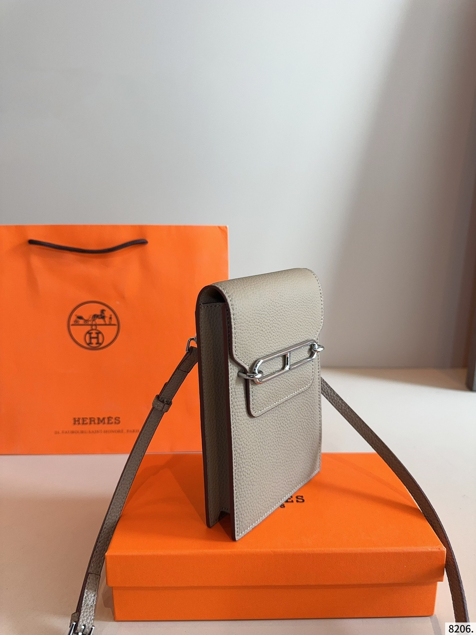 【HERMES旗艦店】エルメス  ショルダーバッグ シルバー金具 7カラー-BRAND OFF
