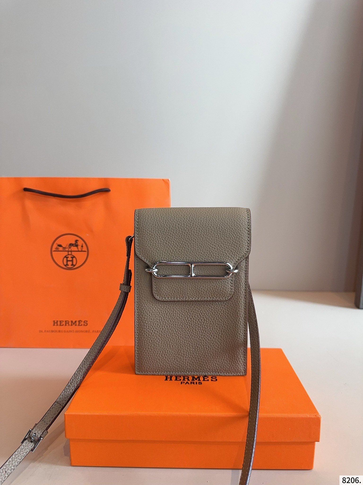 【HERMES旗艦店】エルメス  ショルダーバッグ シルバー金具 7カラー-BRAND OFF