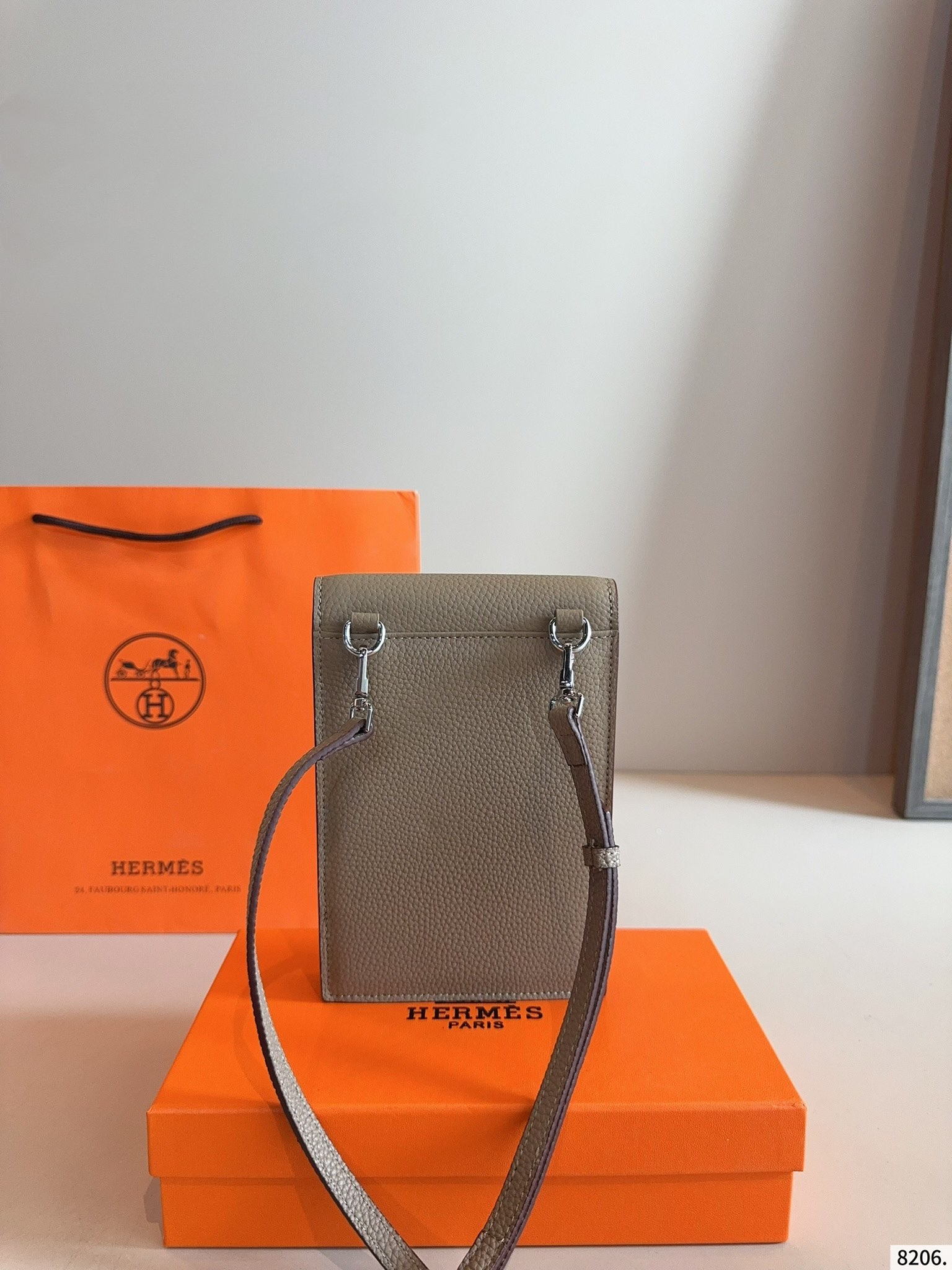 【HERMES旗艦店】エルメス  ショルダーバッグ シルバー金具 7カラー-BRAND OFF
