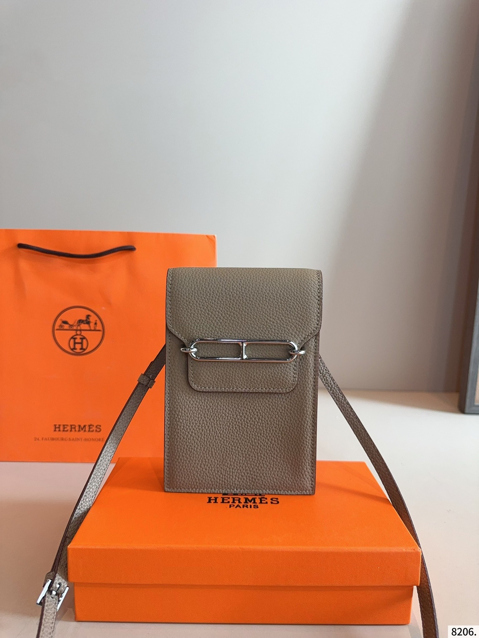 【HERMES旗艦店】エルメス  ショルダーバッグ シルバー金具 7カラー-BRAND OFF