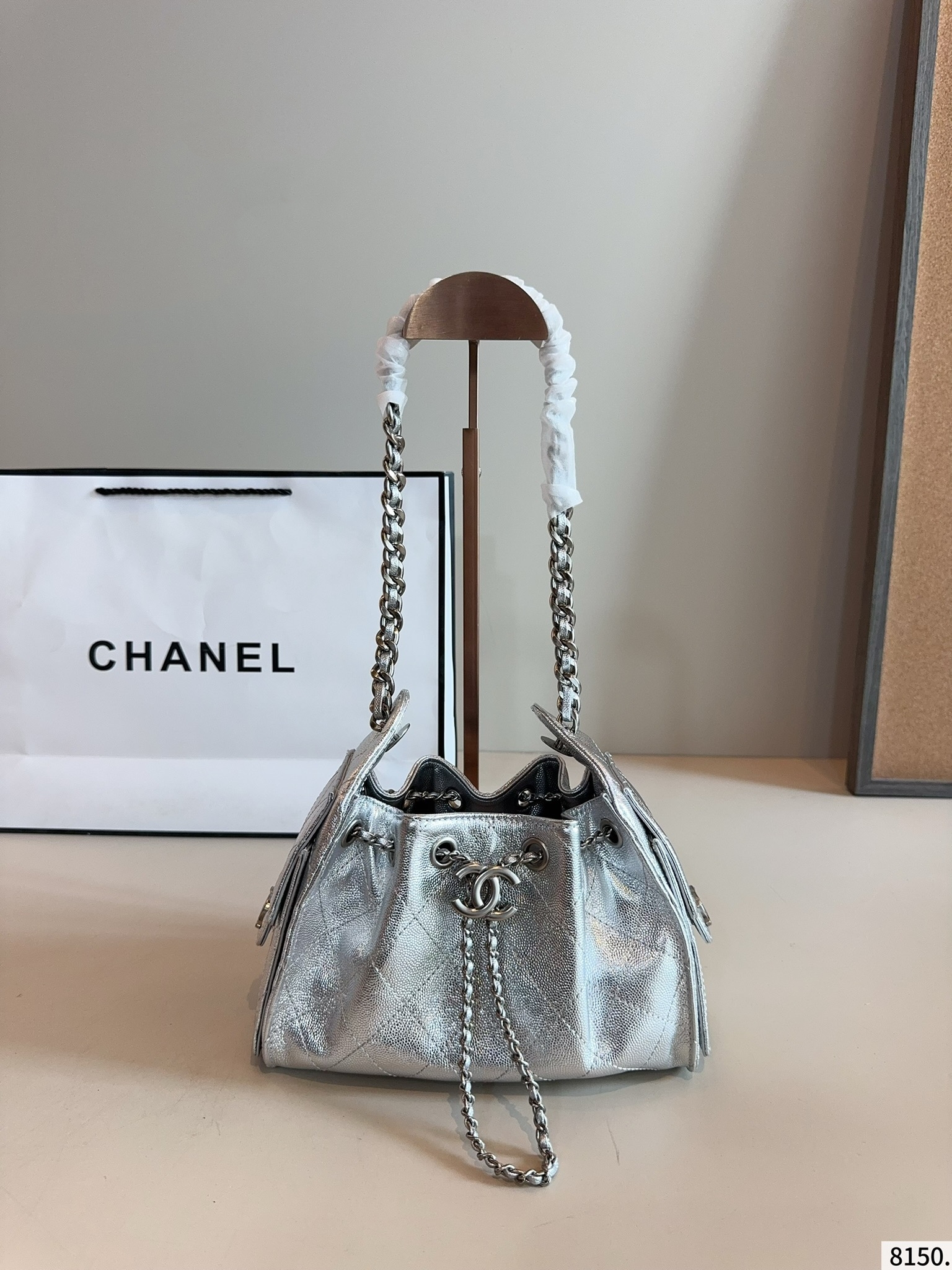 【CHANEL旗艦店】シャネル HOBO ショルダーバッグ-BRAND OFF