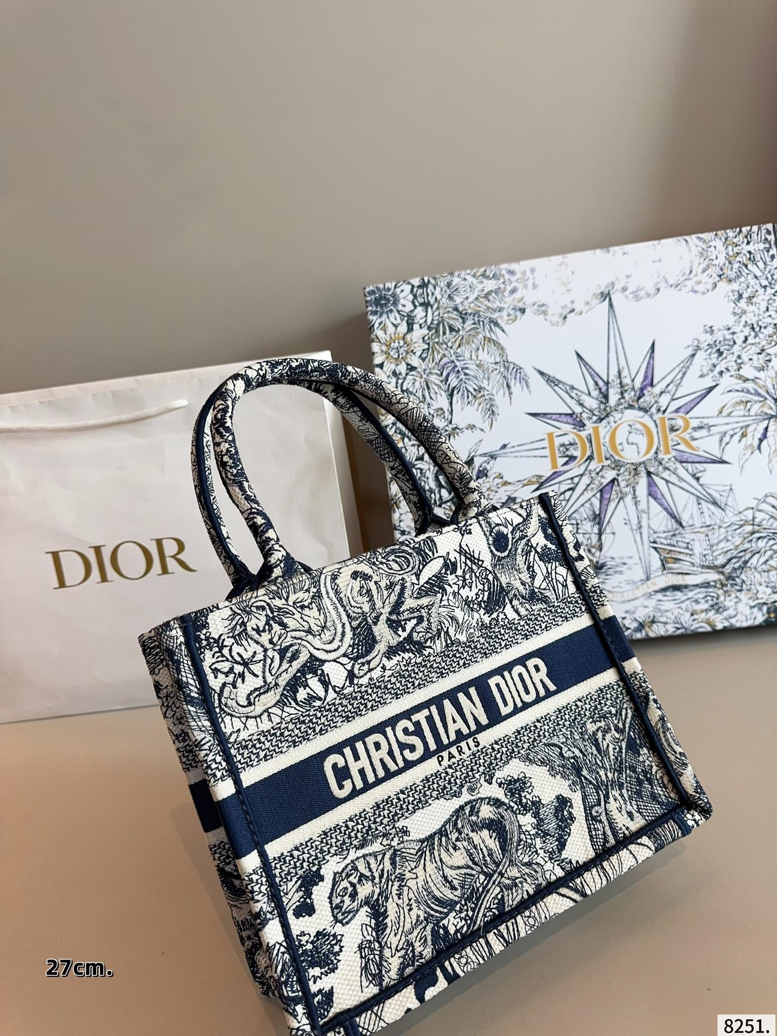 【DIOR旗艦店】ディオール Book Tote ハンドバッグ 4色-BRAND OFF