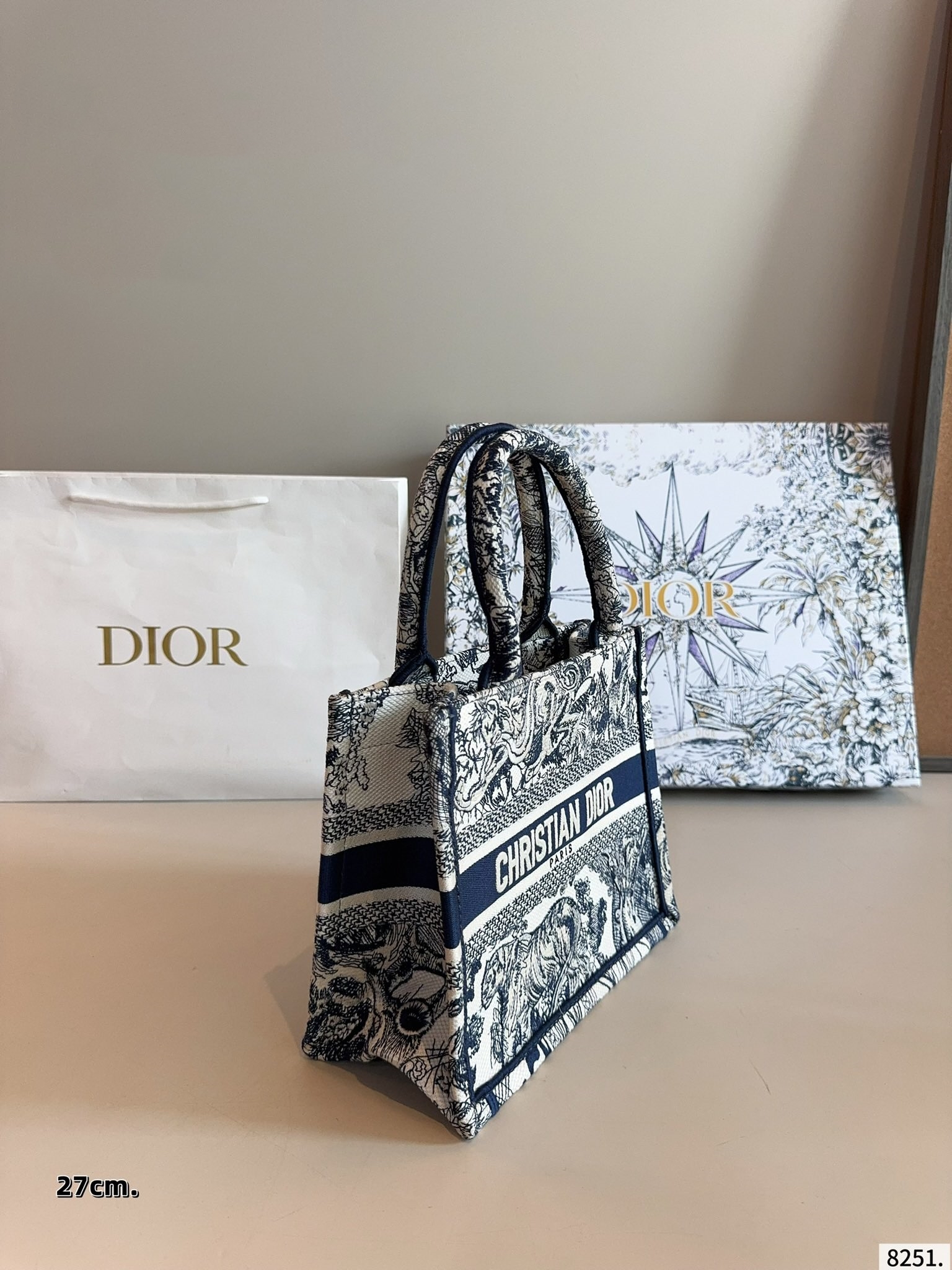 【DIOR旗艦店】ディオール Book Tote ハンドバッグ 4色-BRAND OFF