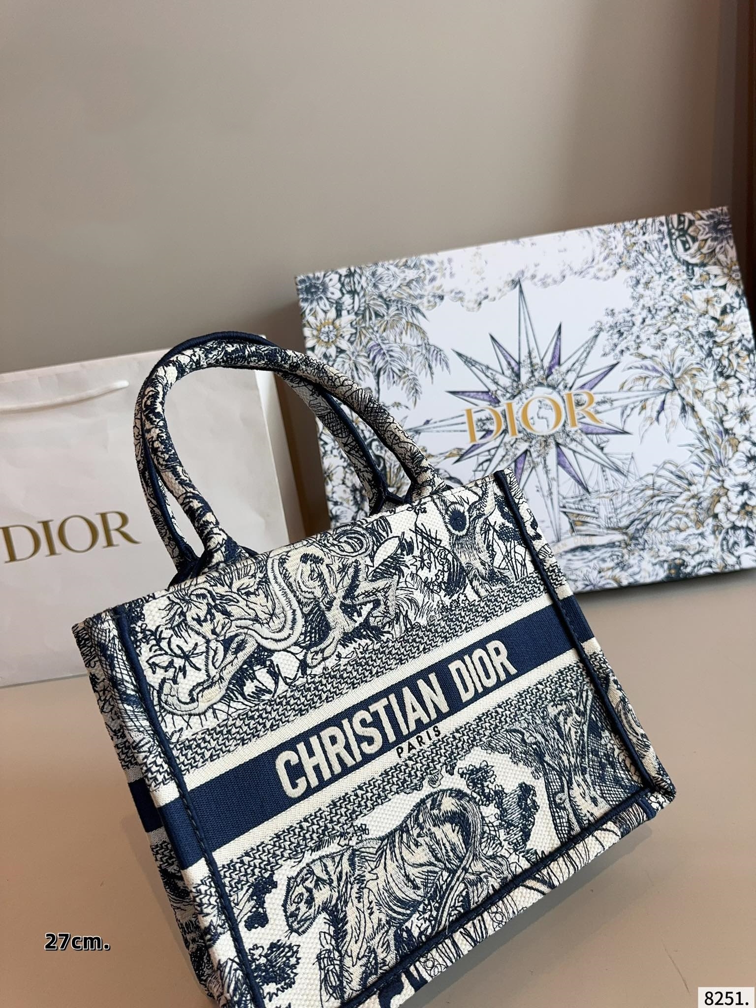 【DIOR旗艦店】ディオール Book Tote ハンドバッグ 4色-BRAND OFF