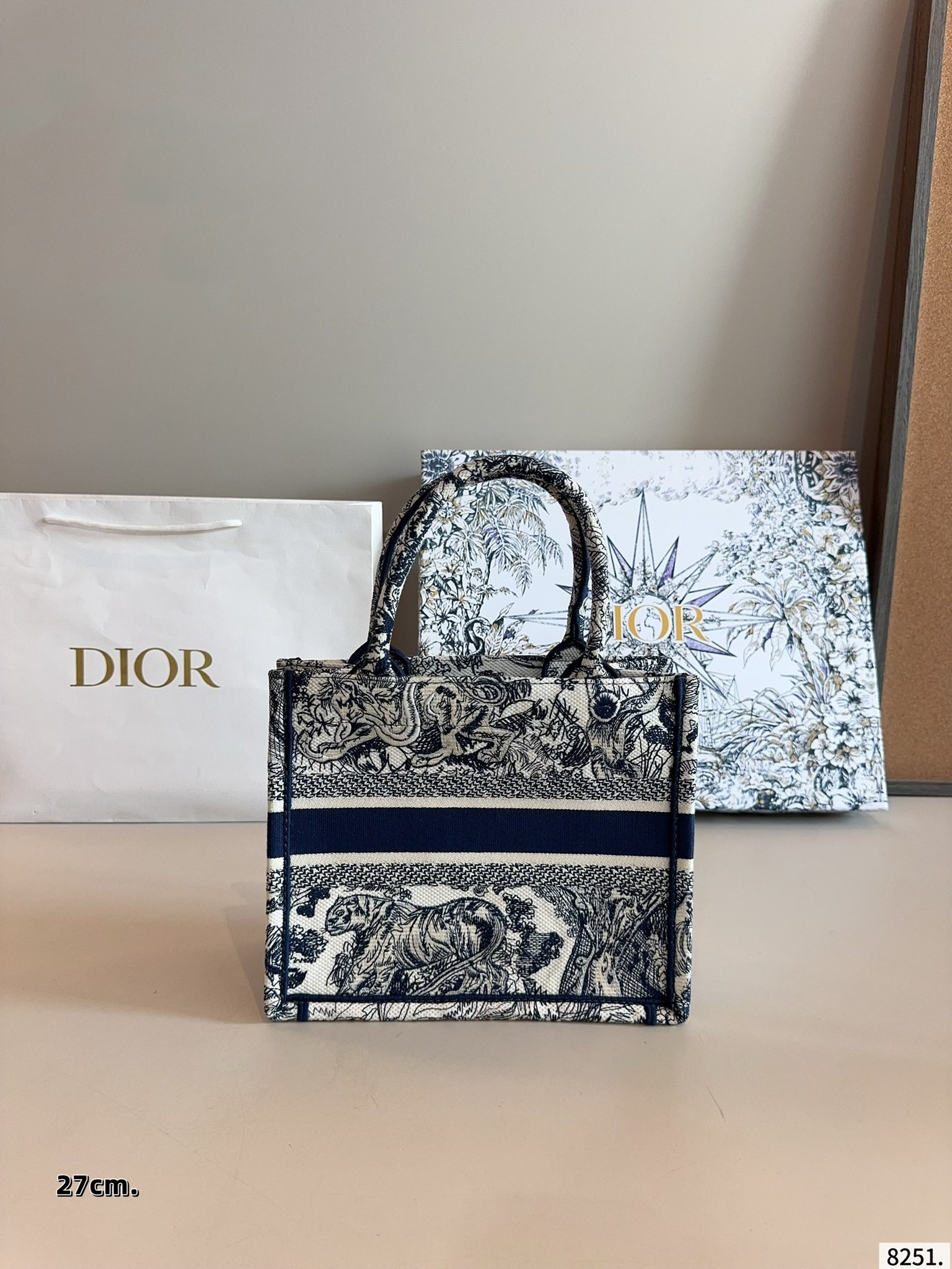 【DIOR旗艦店】ディオール Book Tote ハンドバッグ 4色-BRAND OFF