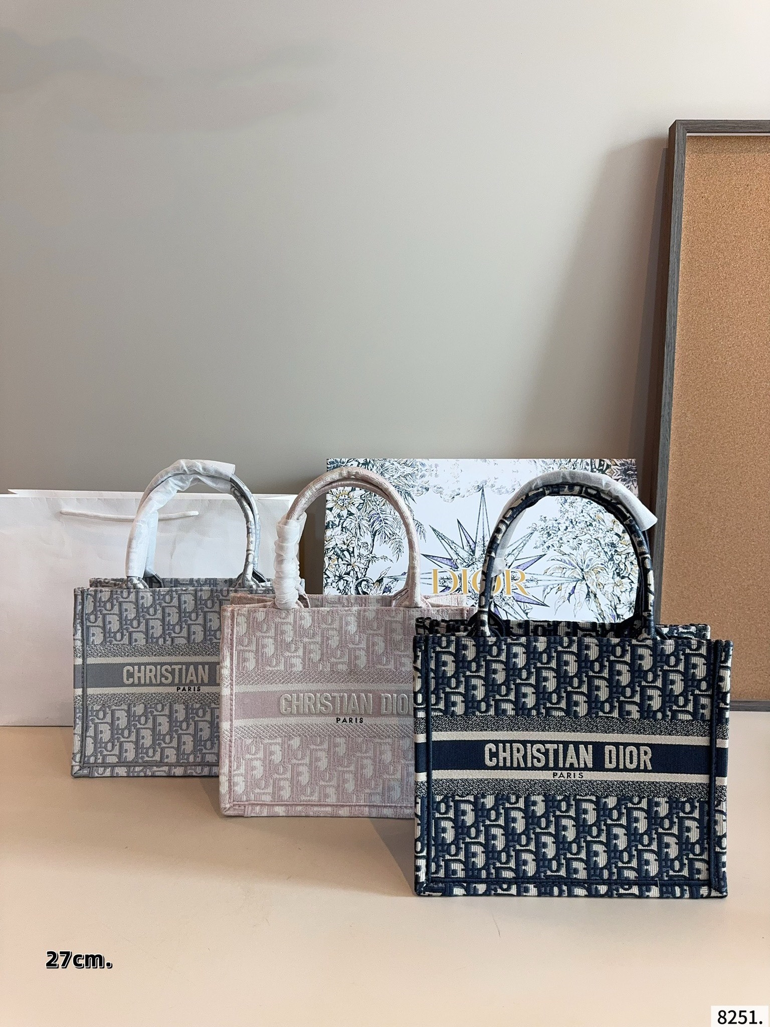 【DIOR旗艦店】ディオール Book Tote ハンドバッグ-BRAND OFF