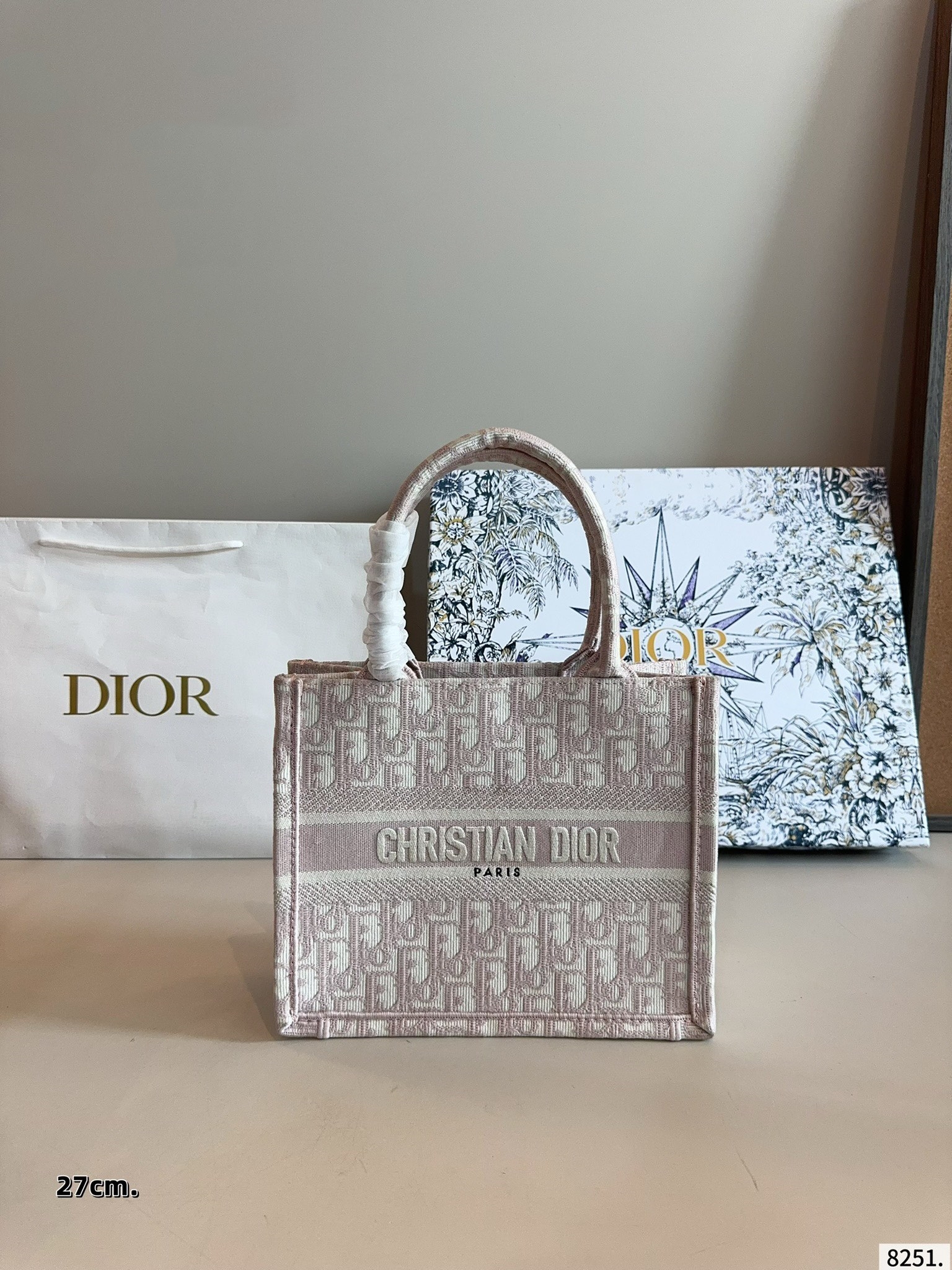 【DIOR旗艦店】ディオール Book Tote ハンドバッグ-BRAND OFF