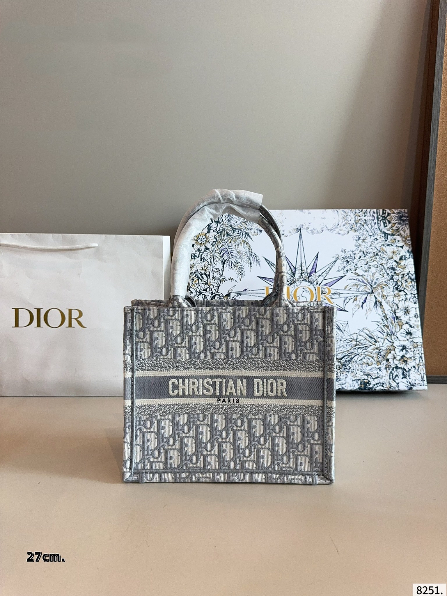 【DIOR旗艦店】ディオール Book Tote ハンドバッグ-BRAND OFF