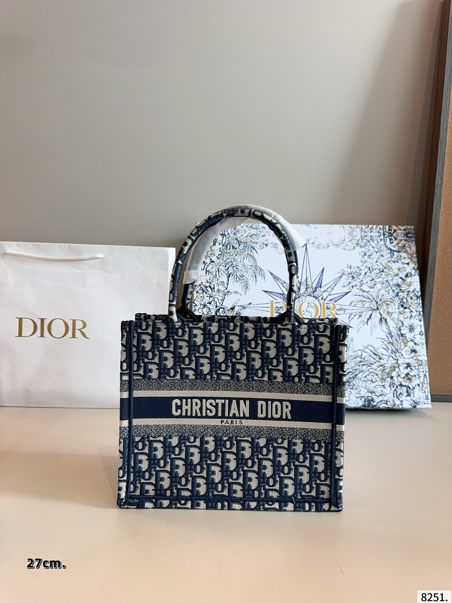 【DIOR旗艦店】ディオール Book Tote ハンドバッグ-BRAND OFF