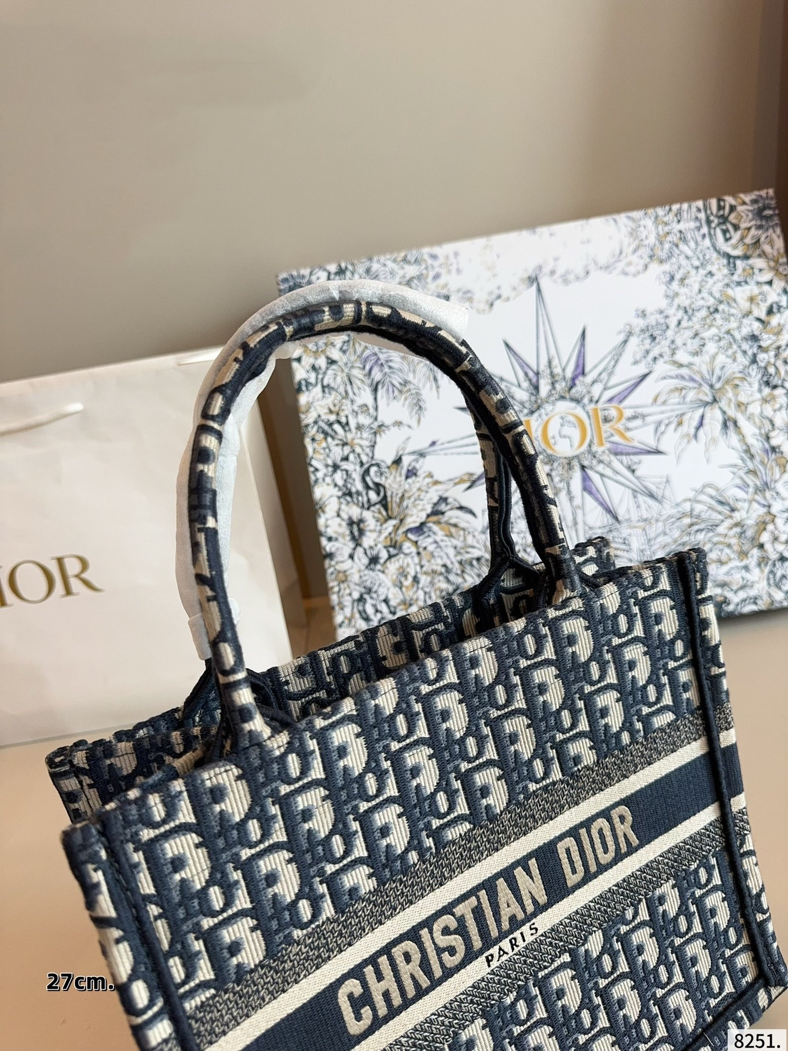 【DIOR旗艦店】ディオール Book Tote ハンドバッグ-BRAND OFF
