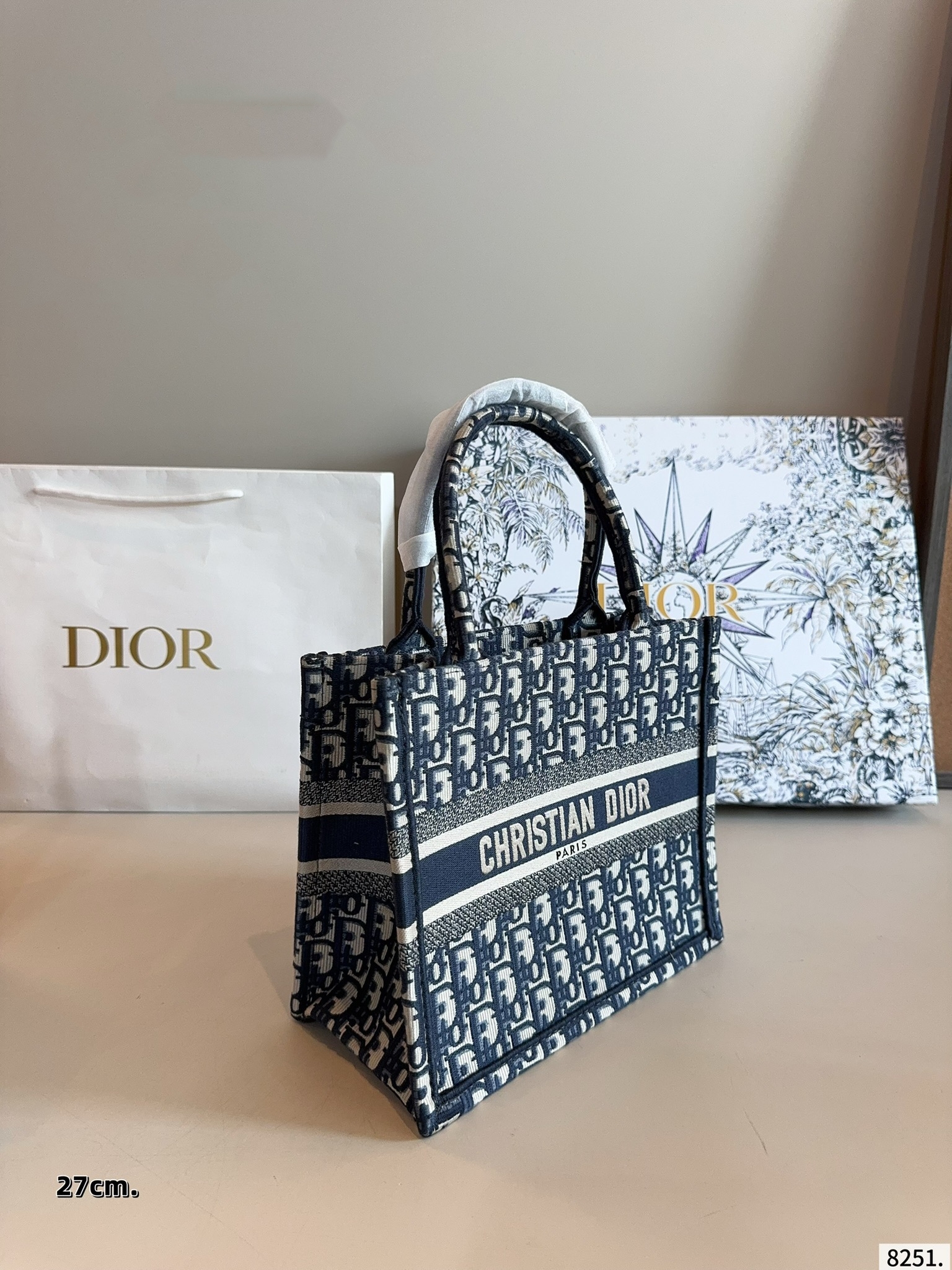 【DIOR旗艦店】ディオール Book Tote ハンドバッグ-BRAND OFF