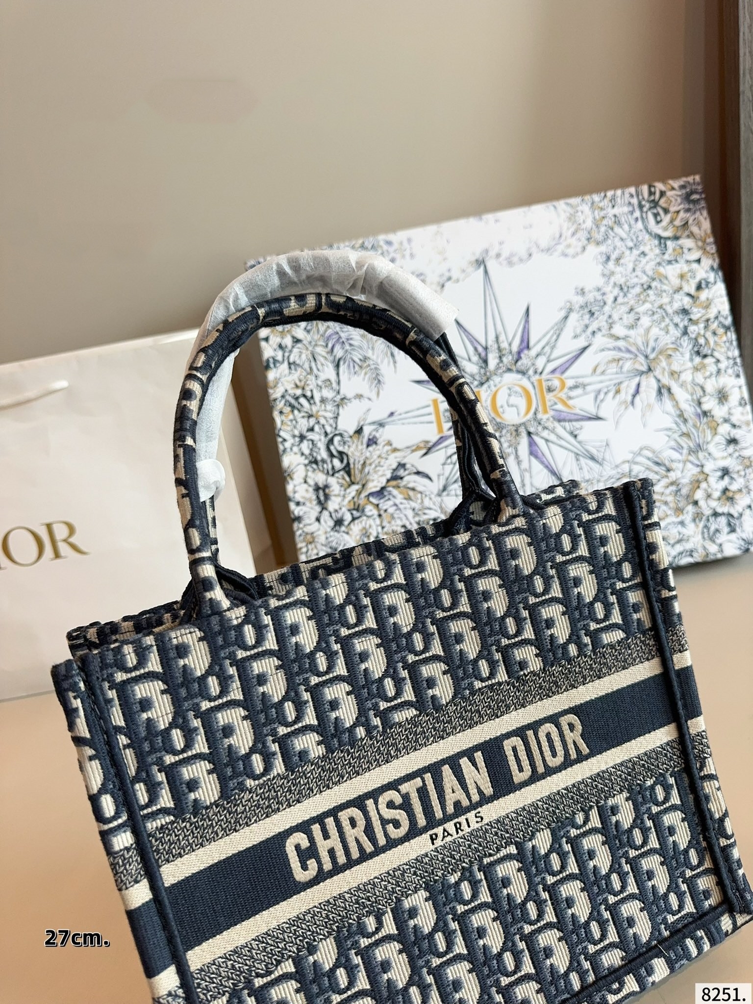 【DIOR旗艦店】ディオール Book Tote ハンドバッグ-BRAND OFF
