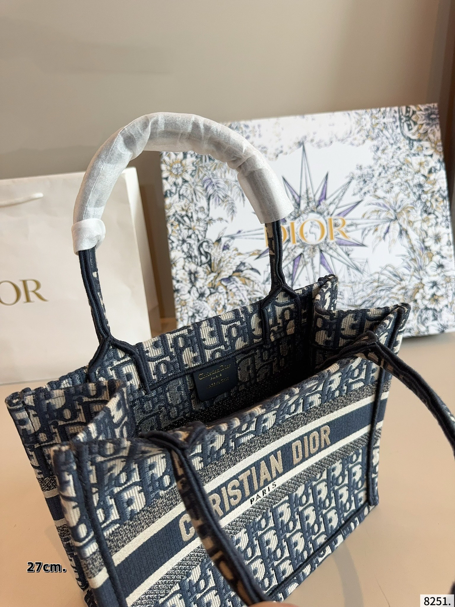 【DIOR旗艦店】ディオール Book Tote ハンドバッグ-BRAND OFF