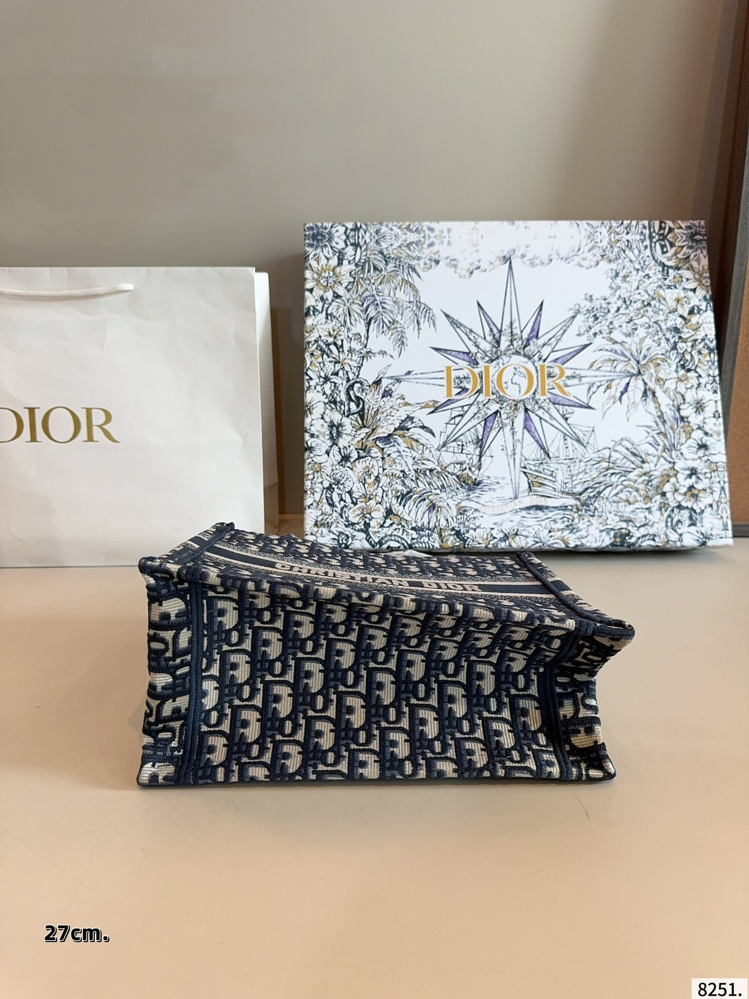 【DIOR旗艦店】ディオール Book Tote ハンドバッグ-BRAND OFF