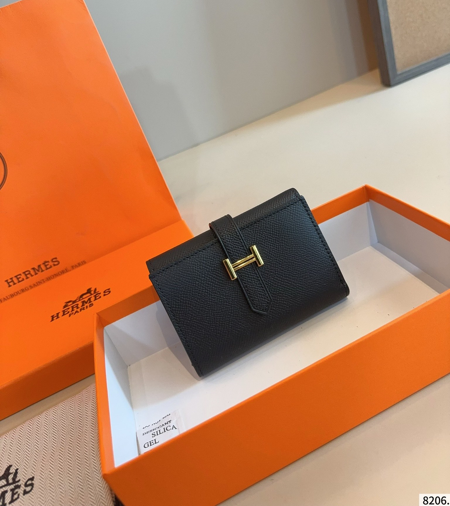 【HERMES旗艦店】エルメス 財布 ゴールド金具 6カラー 12*8CM-BRAND OFF