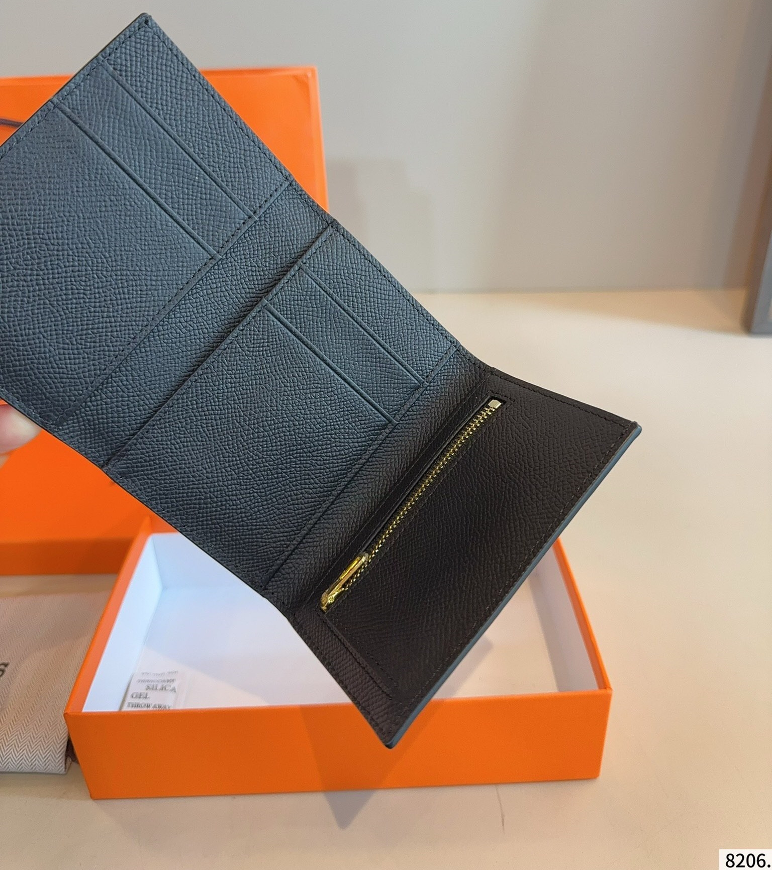 【HERMES旗艦店】エルメス 財布 ゴールド金具 6カラー 12*8CM-BRAND OFF