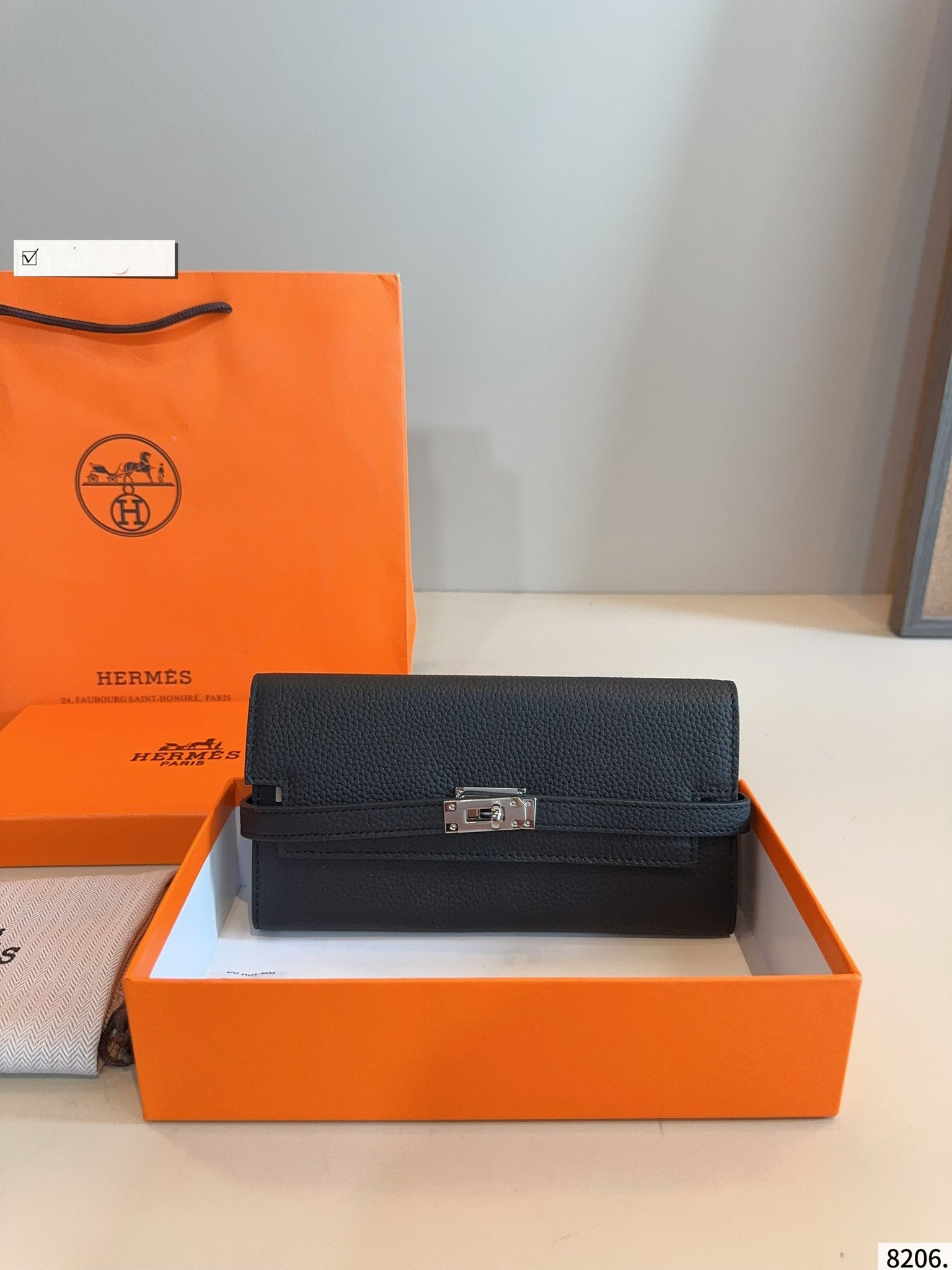 【HERMES公式旗艦店】エルメス 財布 シルバー金具  7カラー 20*10CM-BRAND OFF