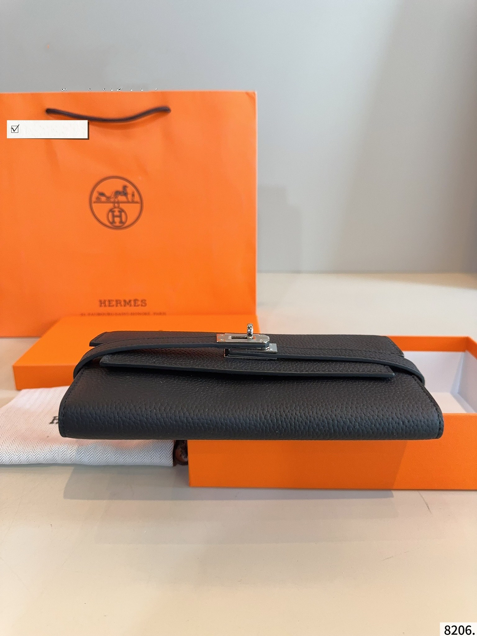 【HERMES公式旗艦店】エルメス 財布 シルバー金具  7カラー 20*10CM-BRAND OFF